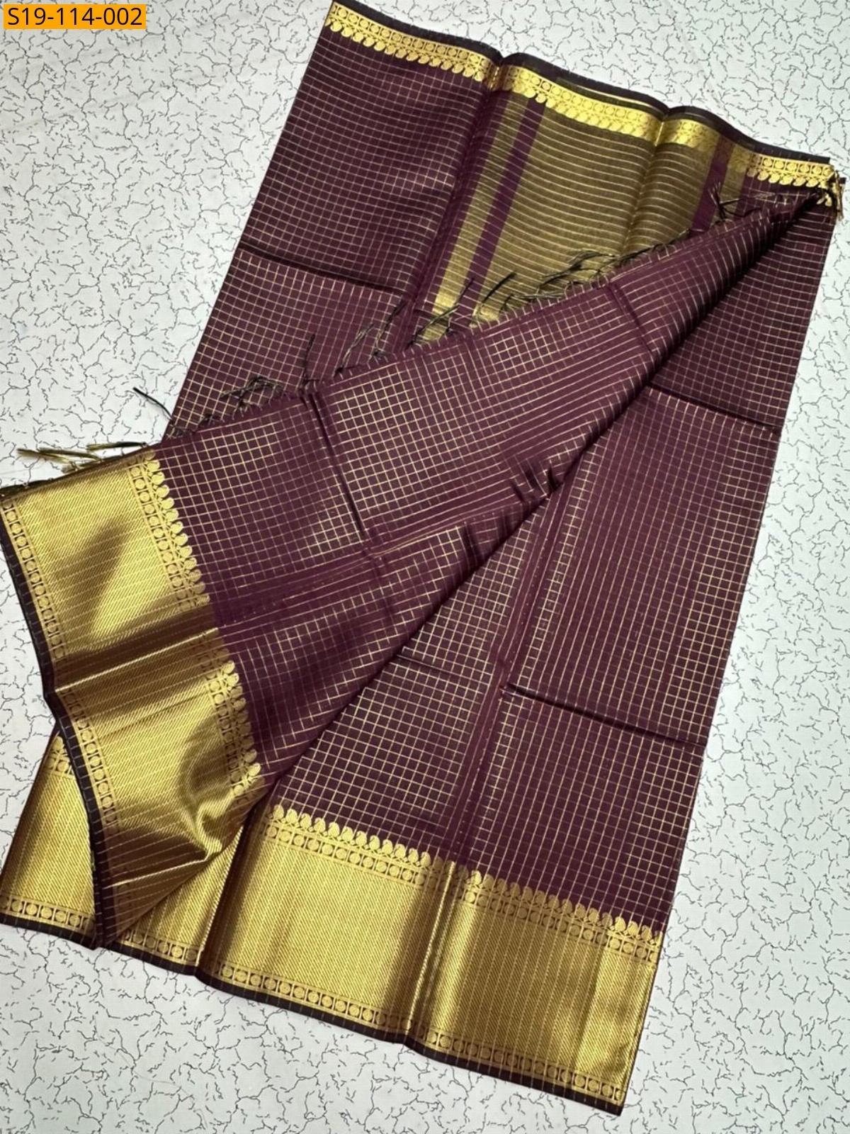 Maroon Fancy Banarasi Soft Silk  Saree
