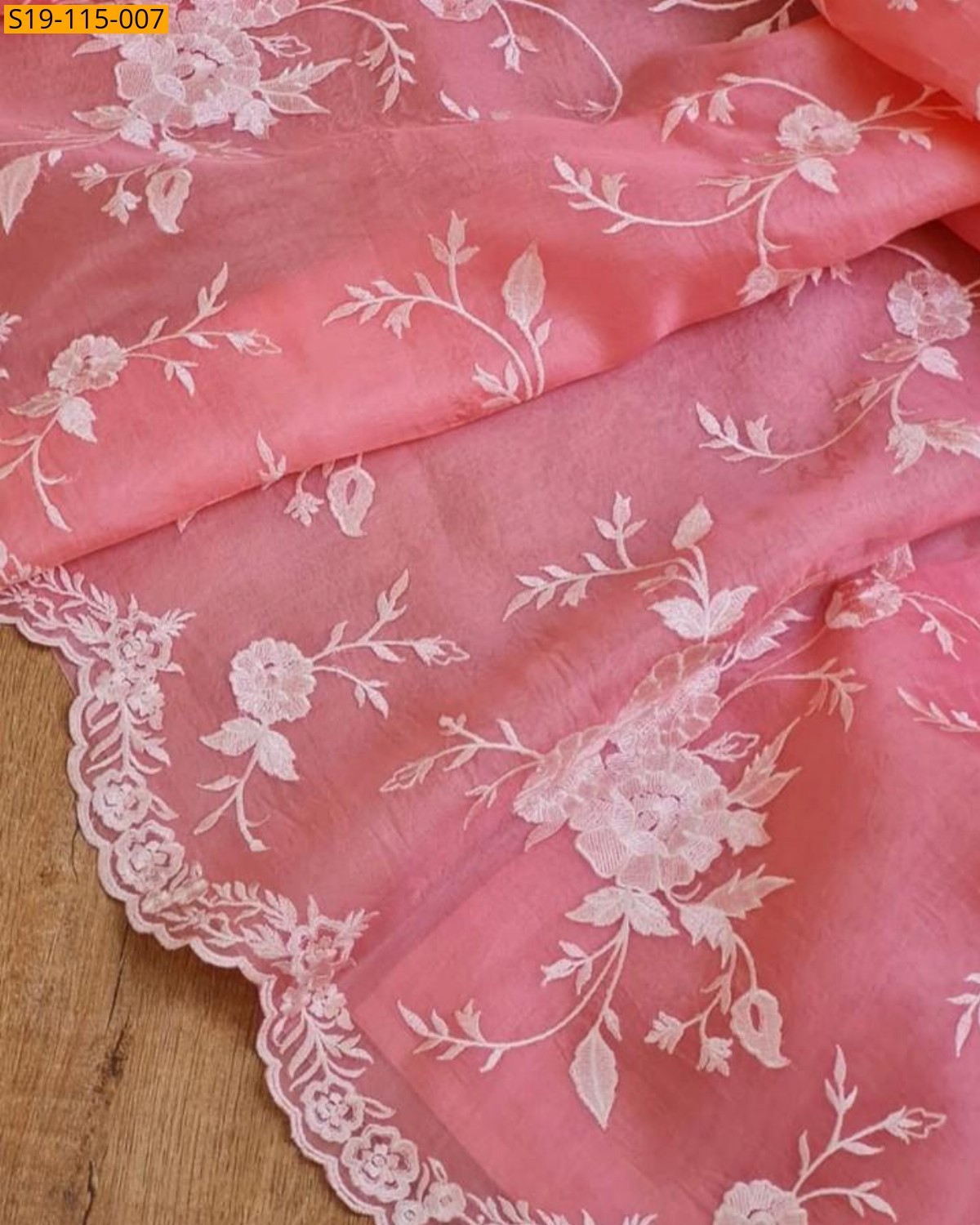 Pink Fancy banarasi Organza saree