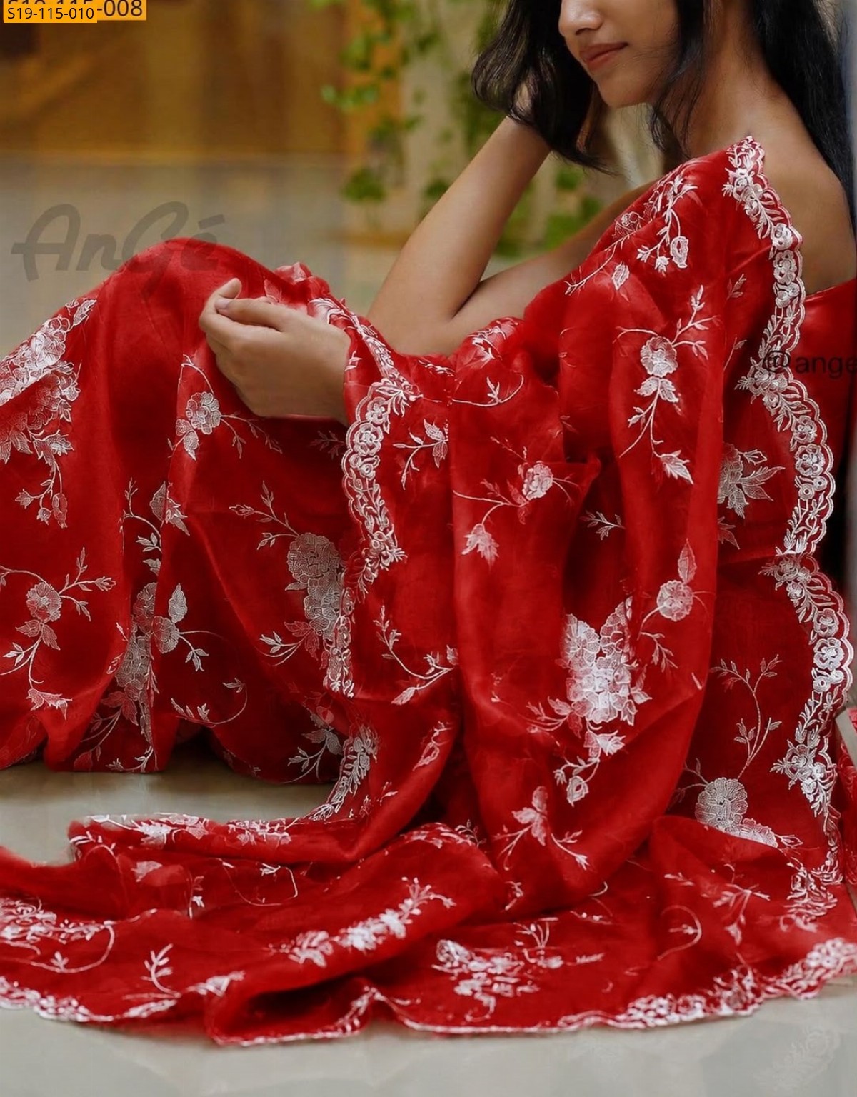 Fancy banarasi Organza saree