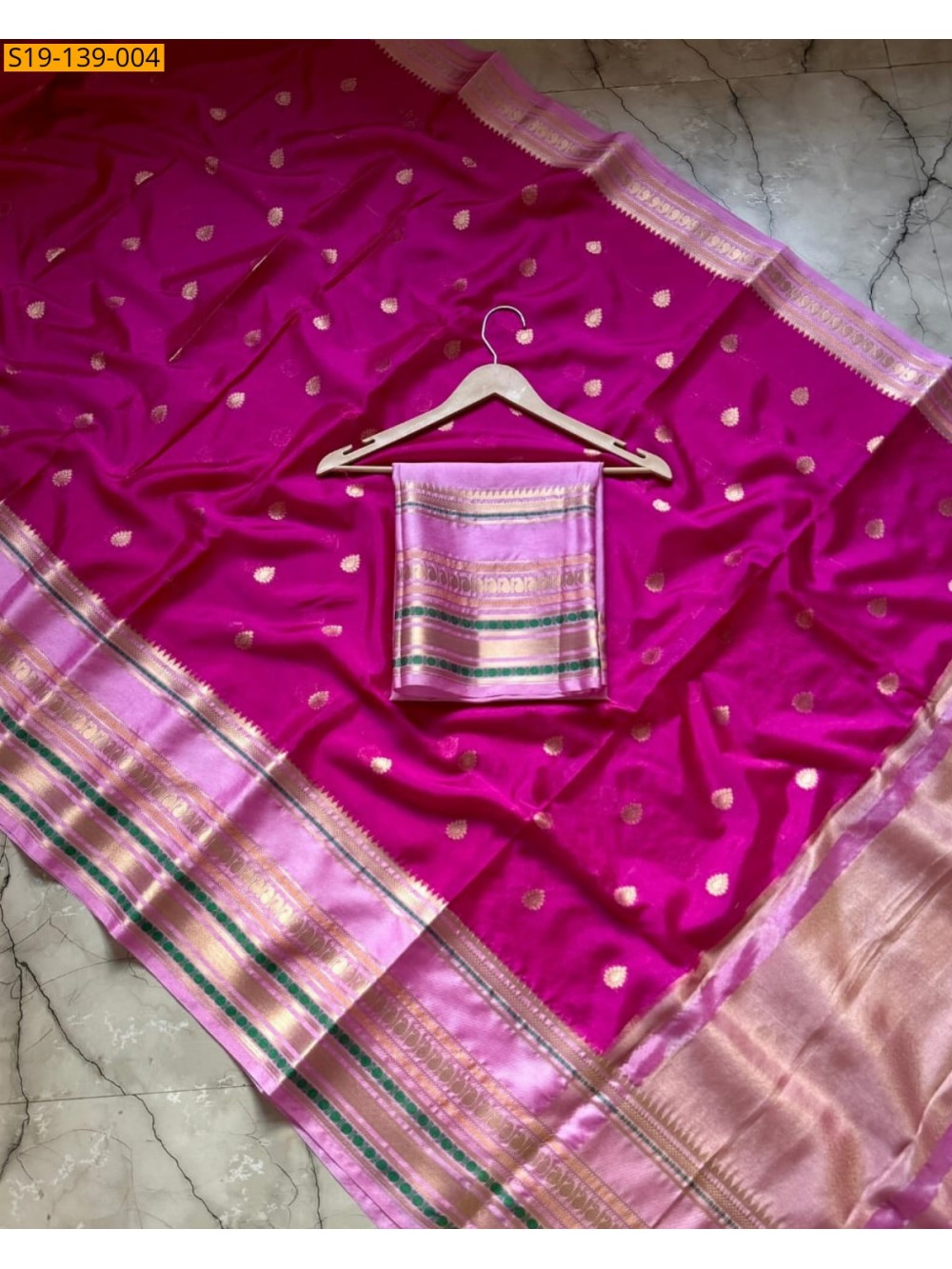 Banarasi semi dupian warm silk Sarees