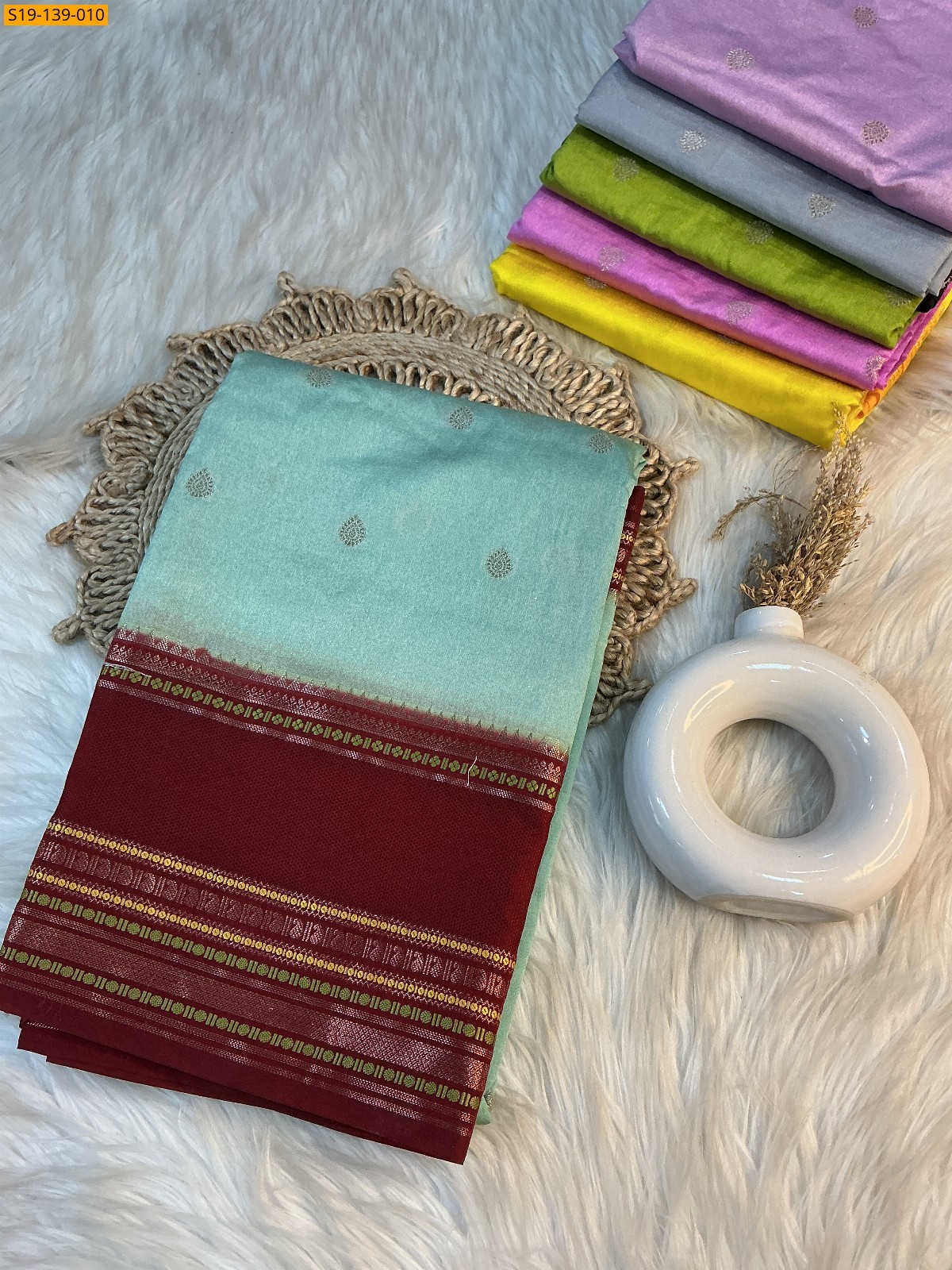 Green Banarasi semi dupian warm silk Sarees