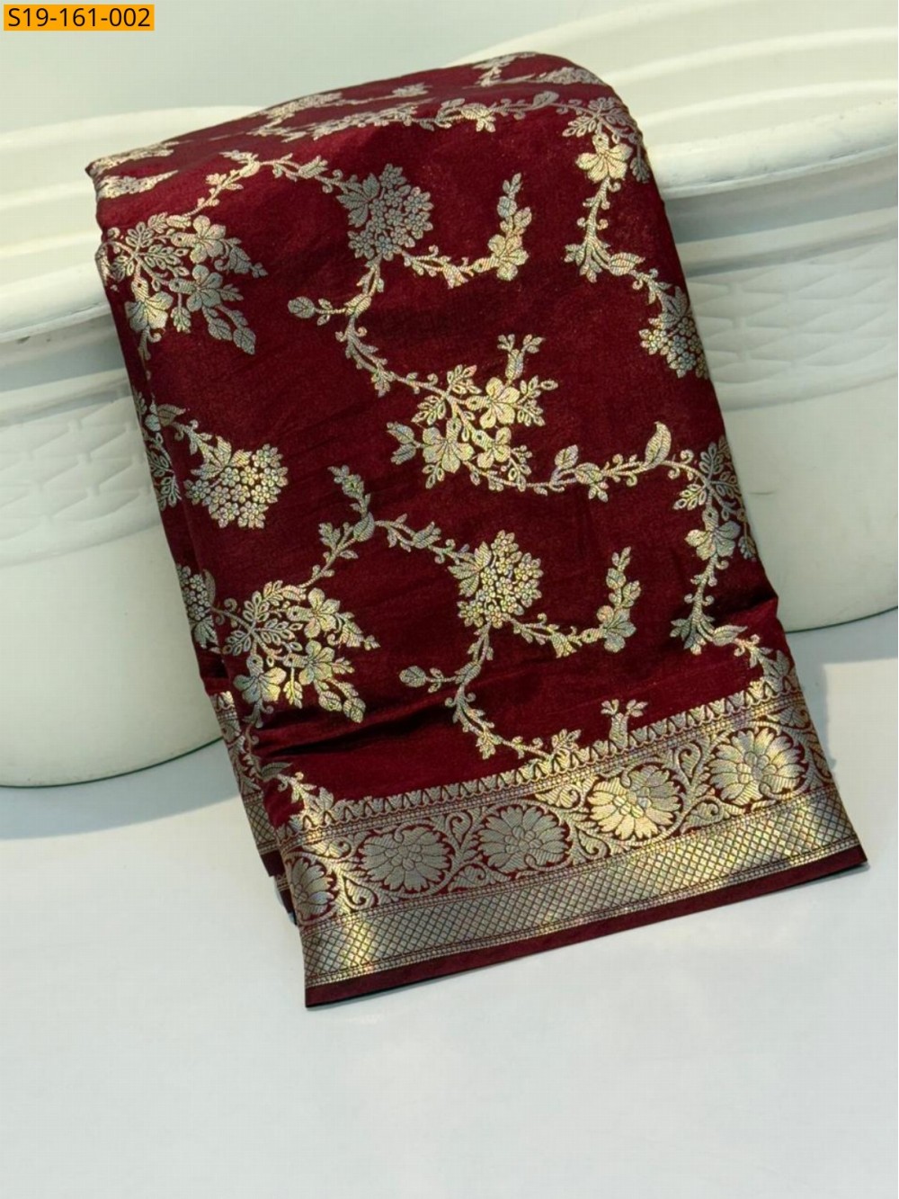 Banarasi katan daibal Saree