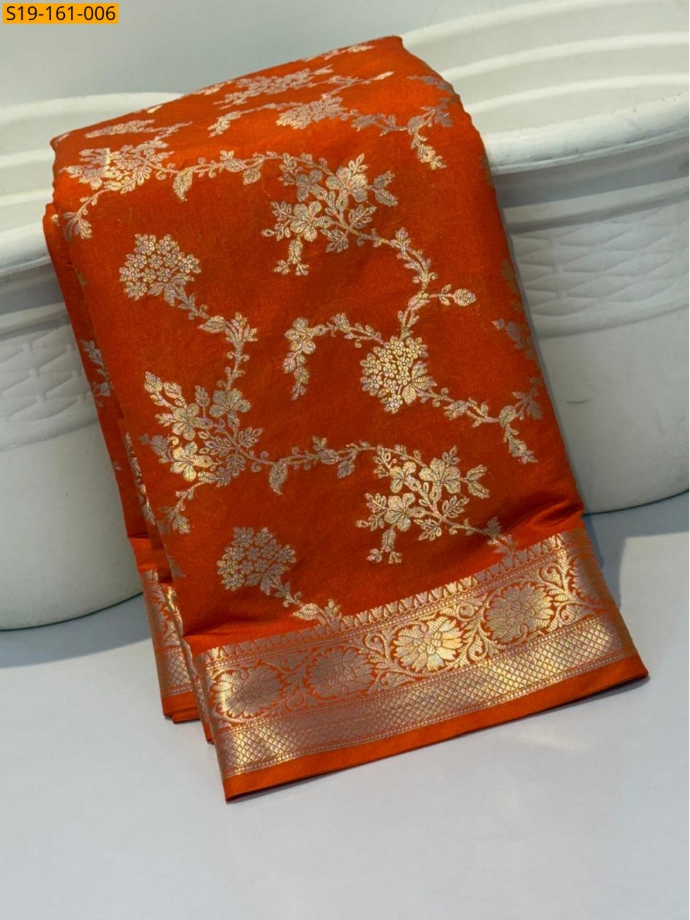 Banarasi katan daibal Saree