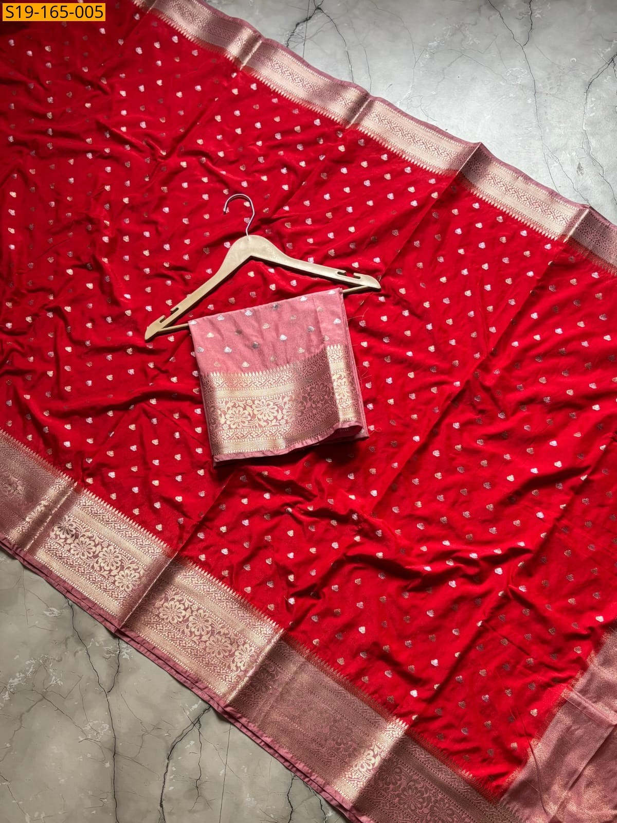 Banarasi Semi Raw Mango Silk Sarees