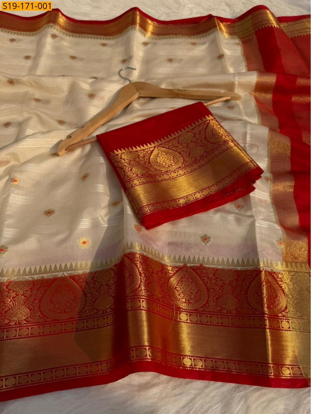 Banarasi Raw Mango Soft Silk Sarees