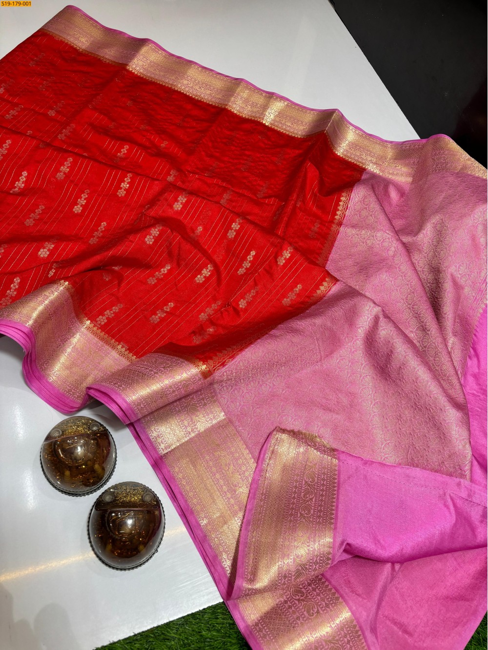 Banarasi chiniya Katan Silk Sarees