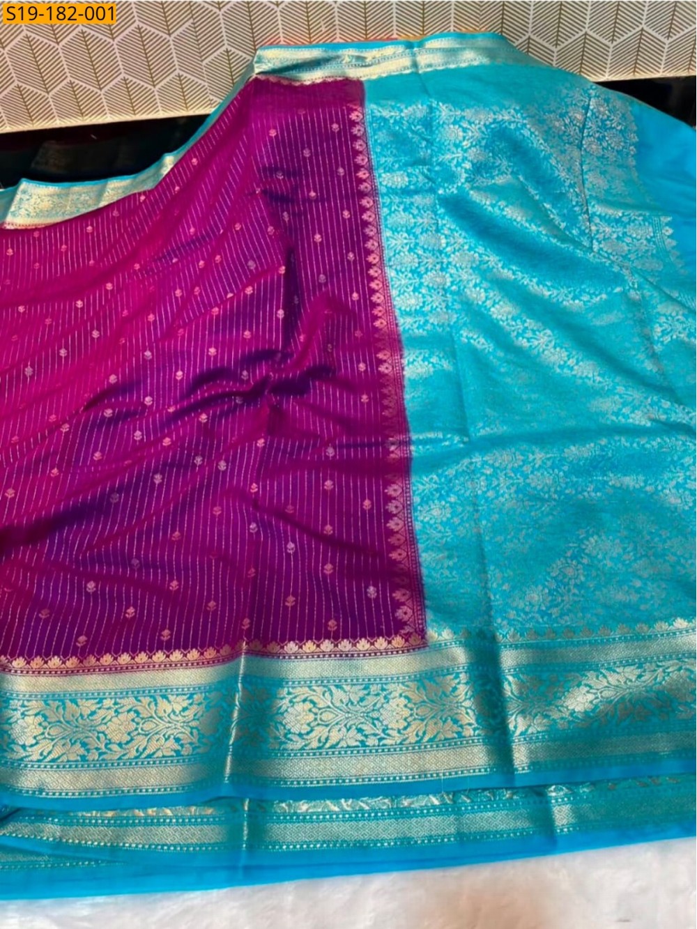 Fancy Banarasi Chiniya Soft Silk Saree