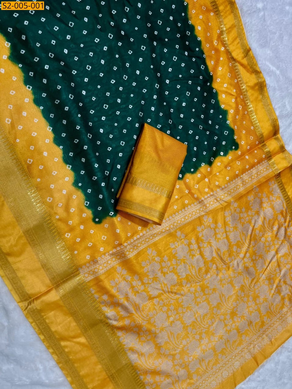 Green Fancy silk Saree