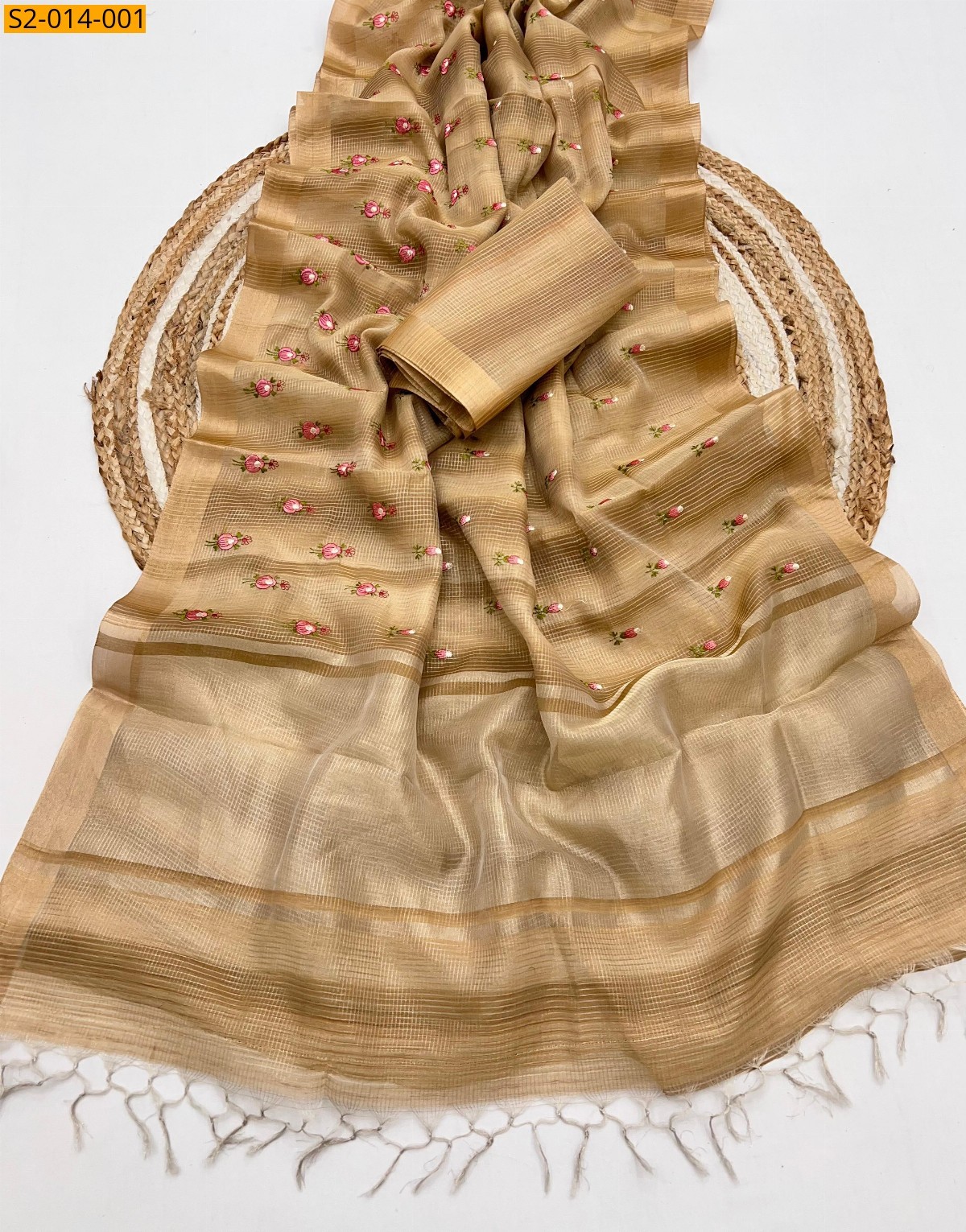 Gold Pure kota silk sarees