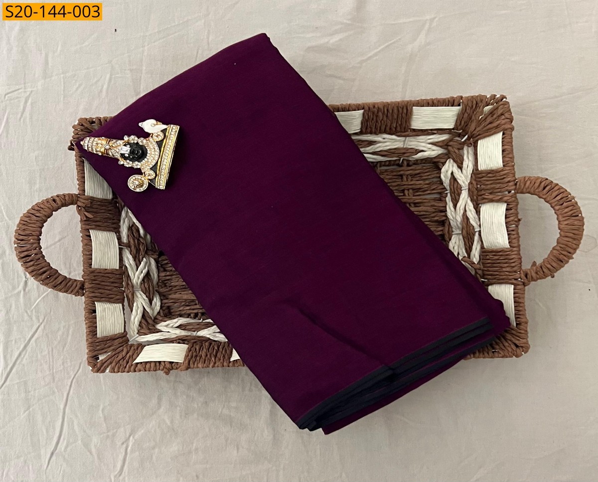 Magenta Traditional narayanpet  saree