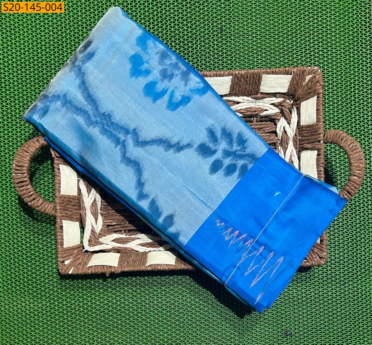 Green Pure silk saree 