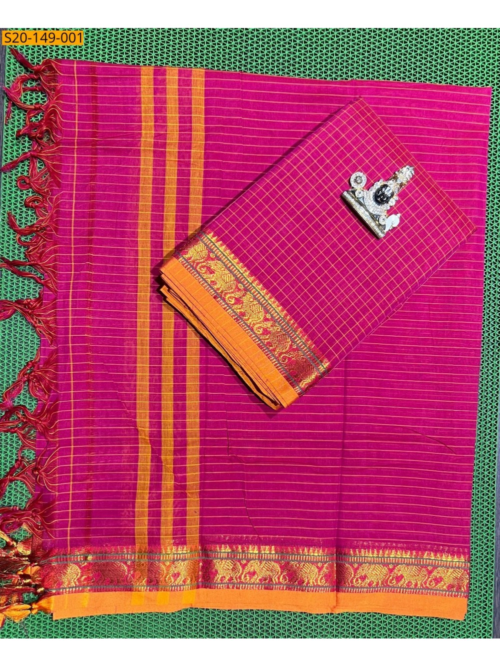 Traditional handwoven narayanpet dress material
