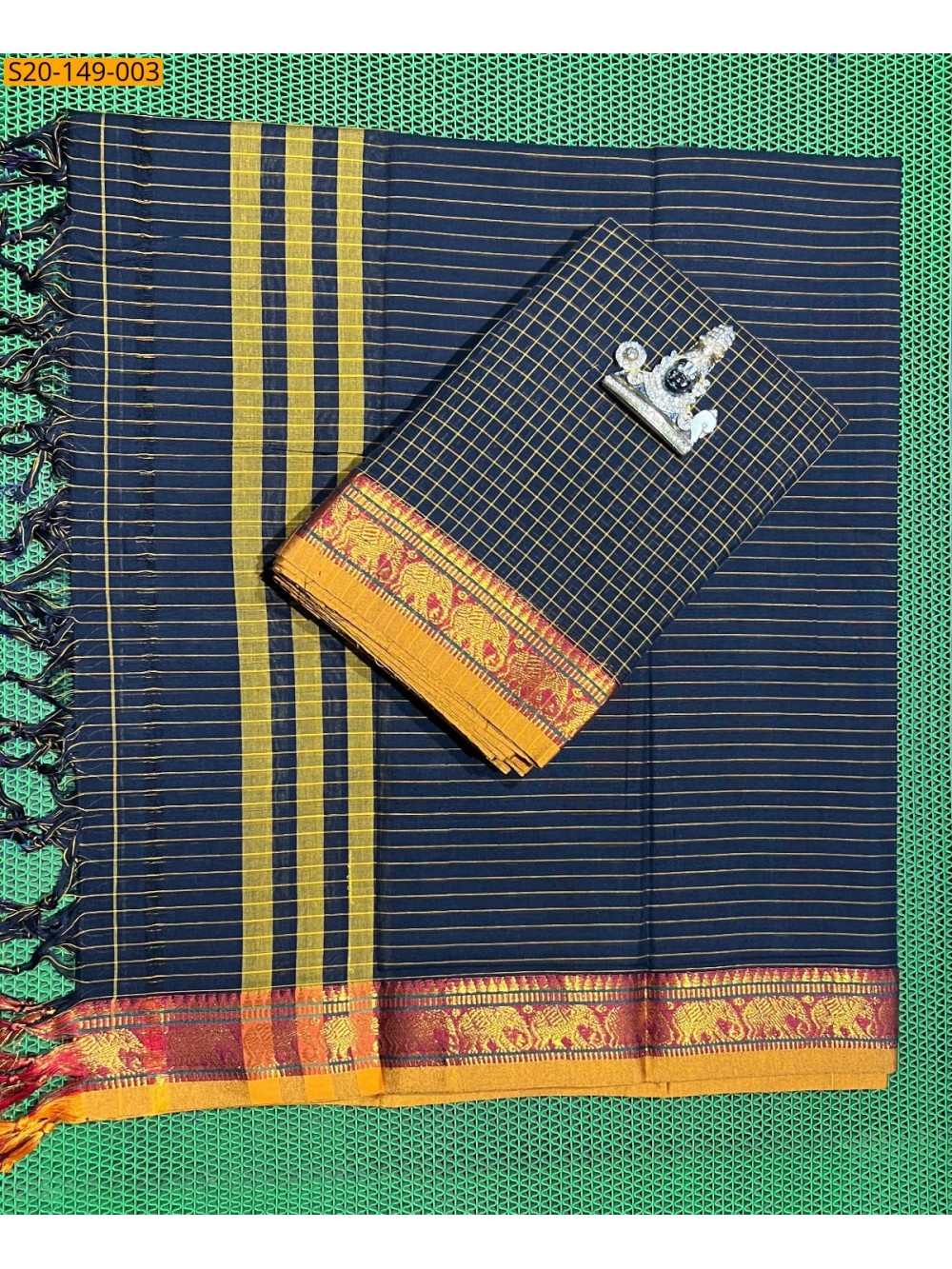 Traditional handwoven narayanpet dress material