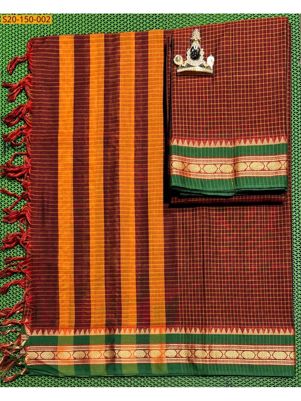 Traditional handwoven narayanpet Material