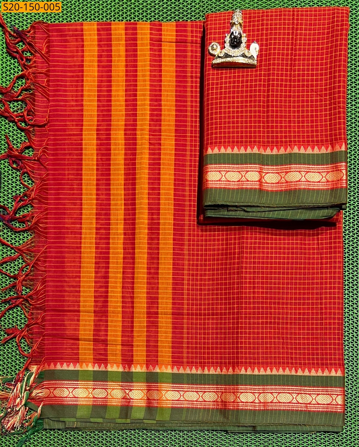 Traditional handwoven narayanpet Material