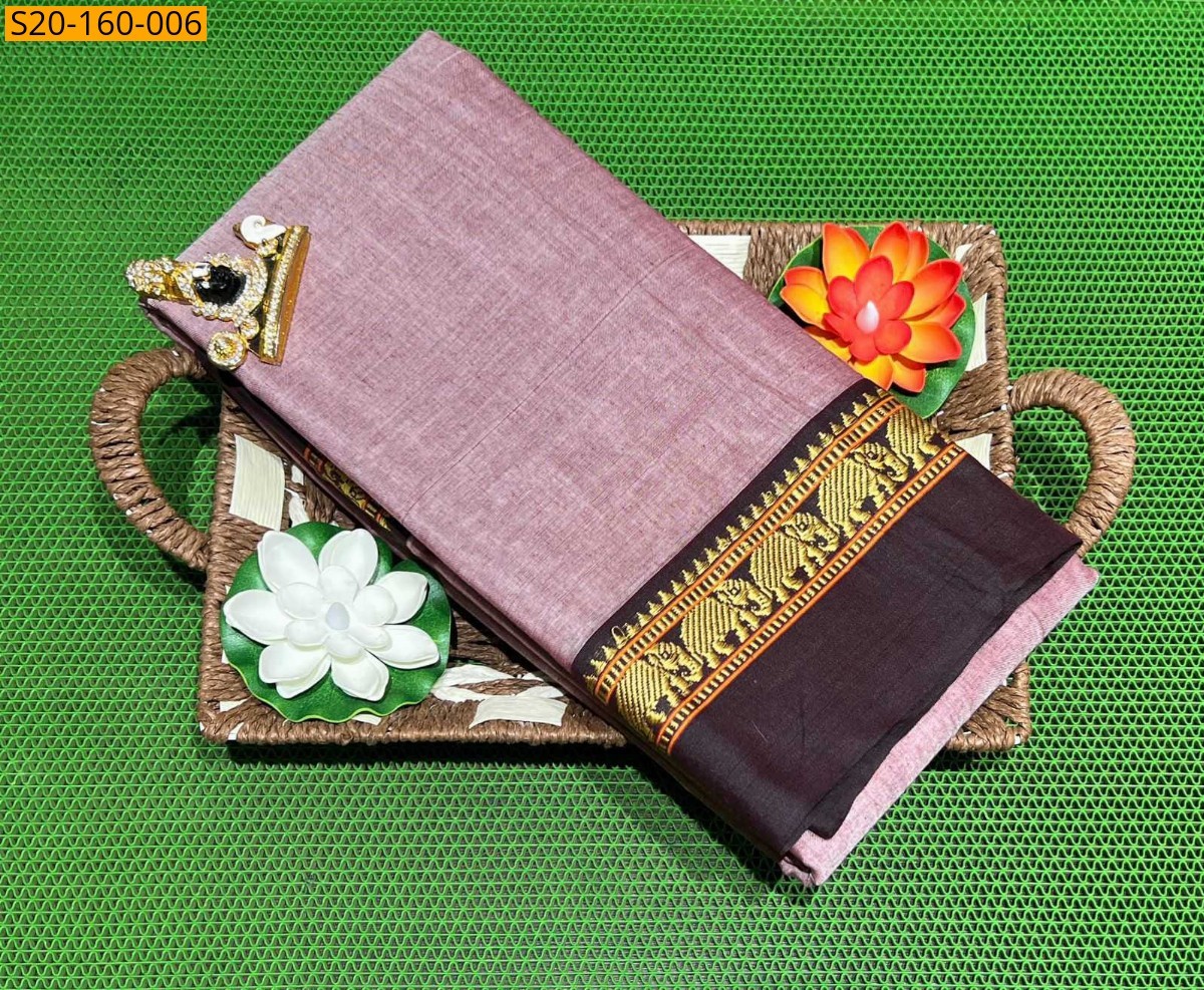 Onion Pink Narayanpet saree