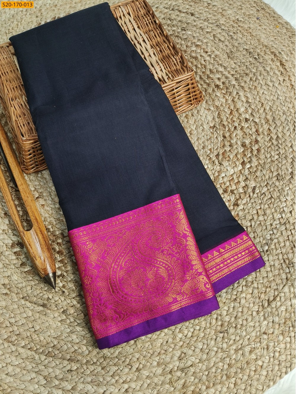 Narayanpet mercerized cotton saree