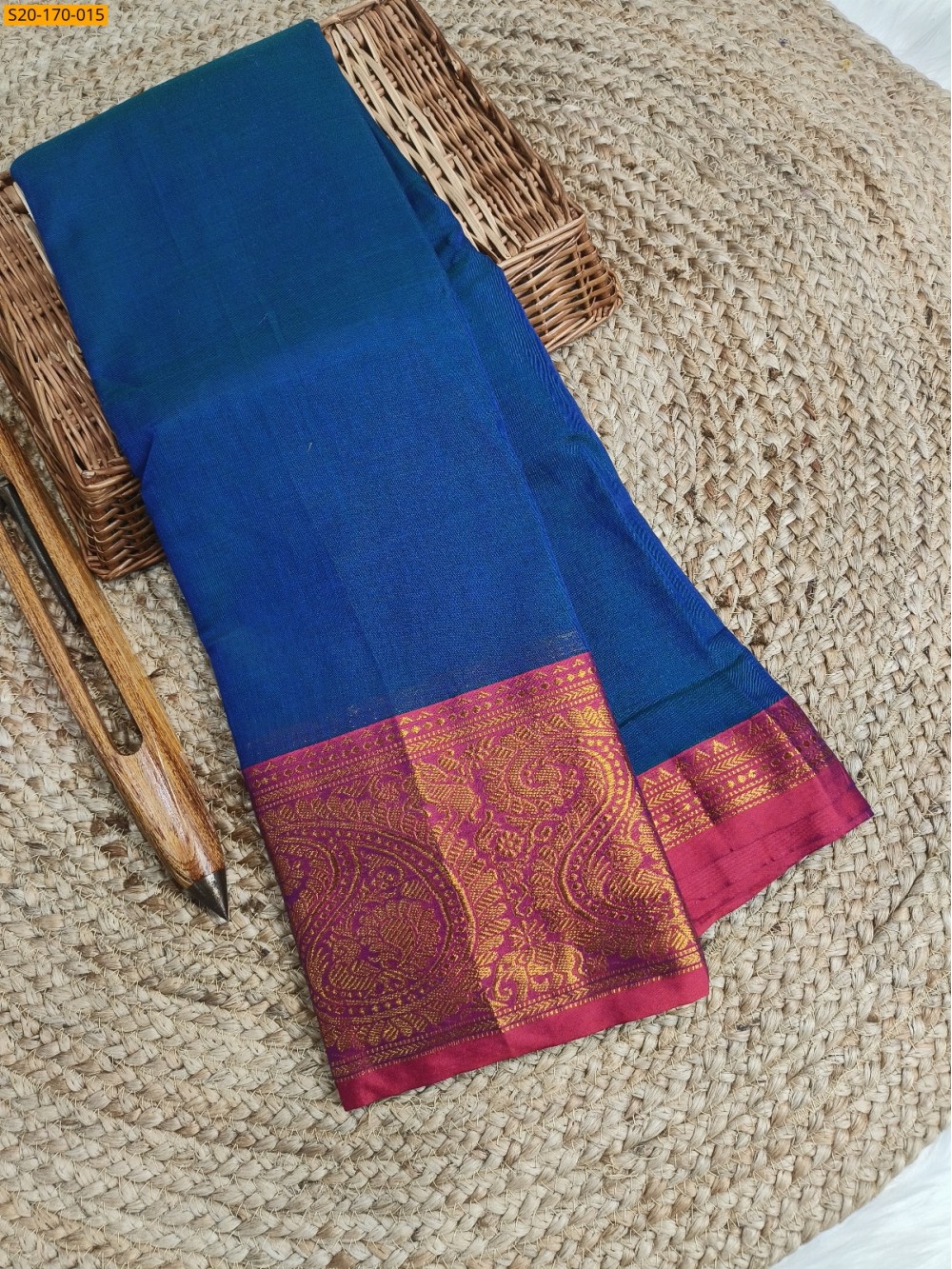 Narayanpet mercerized cotton saree