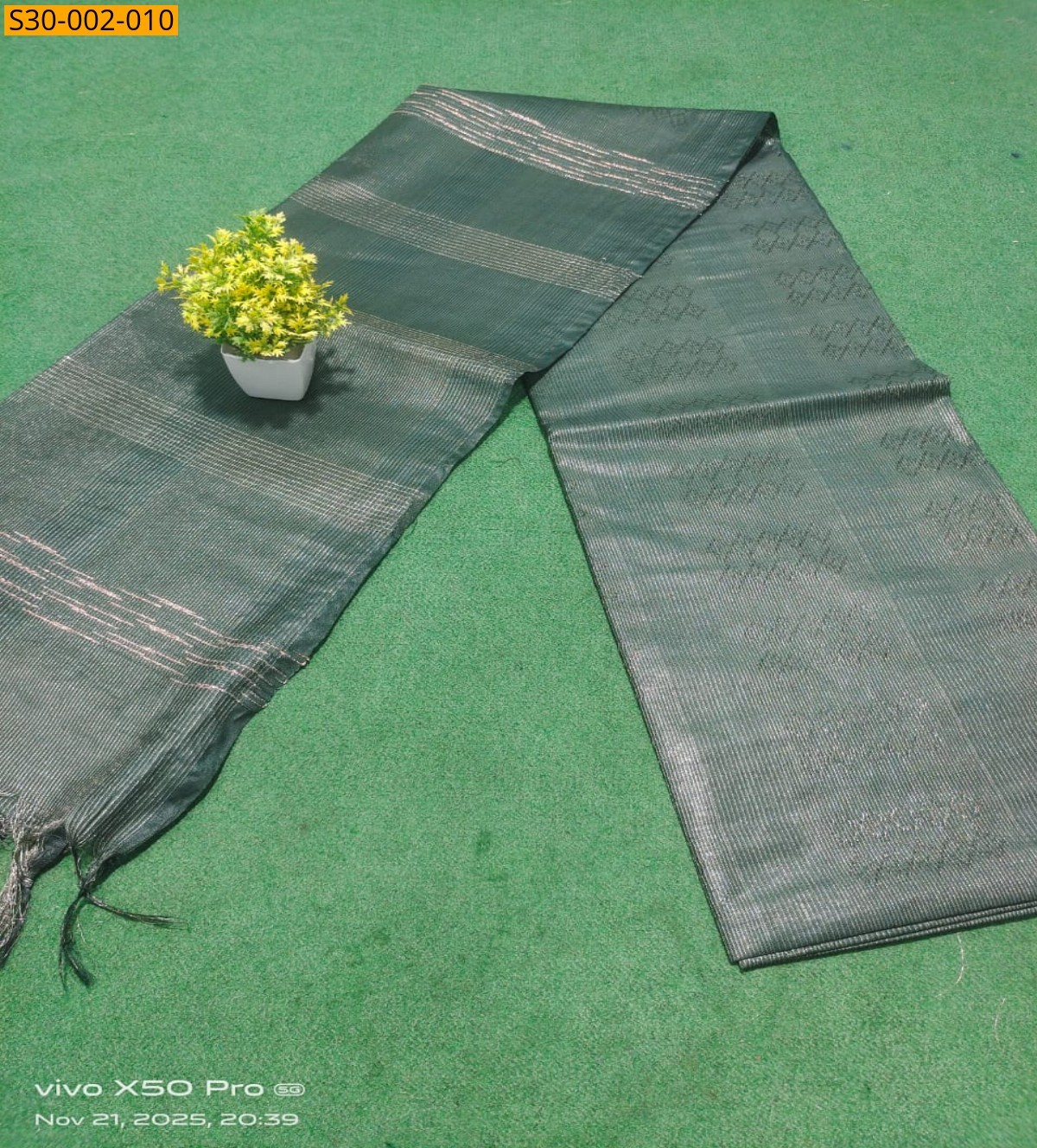 Fancy kota viscose tissue silk sarees