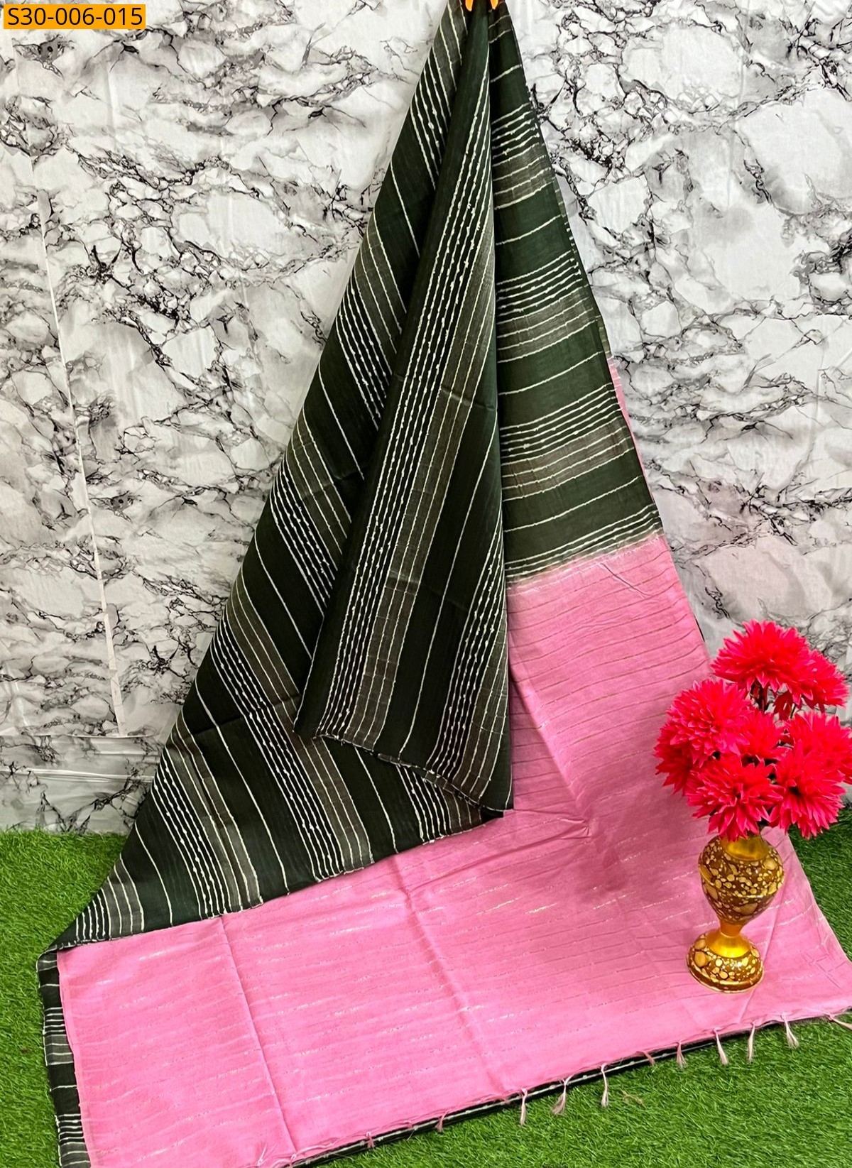 Back Kota Viscose Silk Sarees