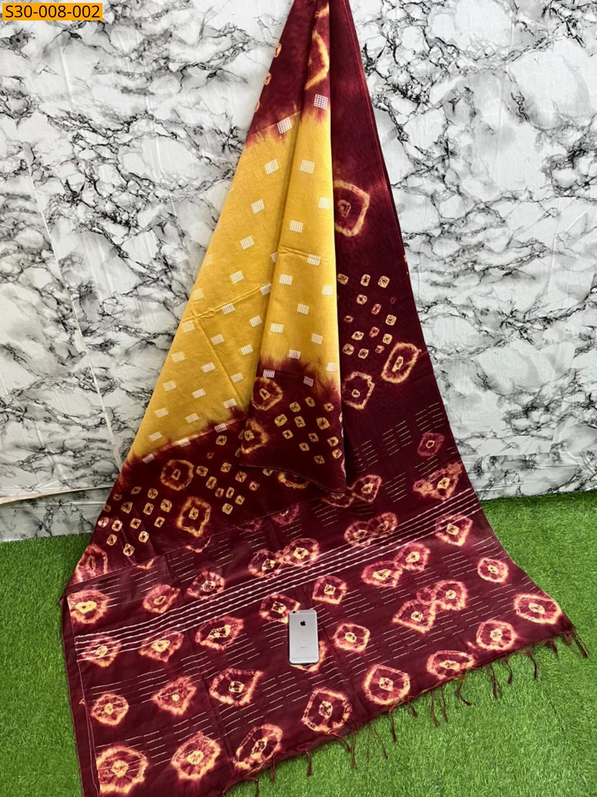 Sandal Kota viscose silk Saree
