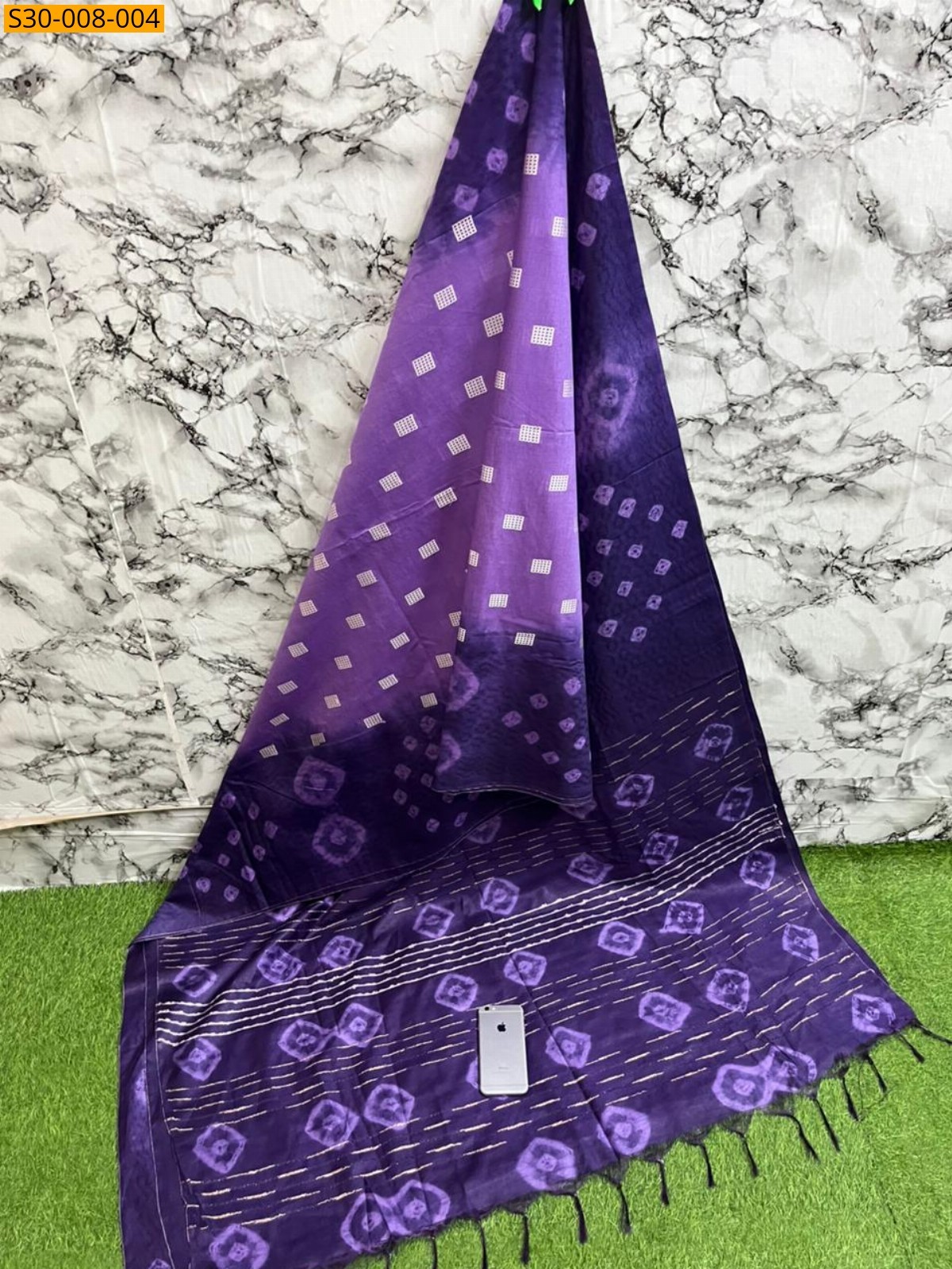 Violet Kota viscose silk Saree