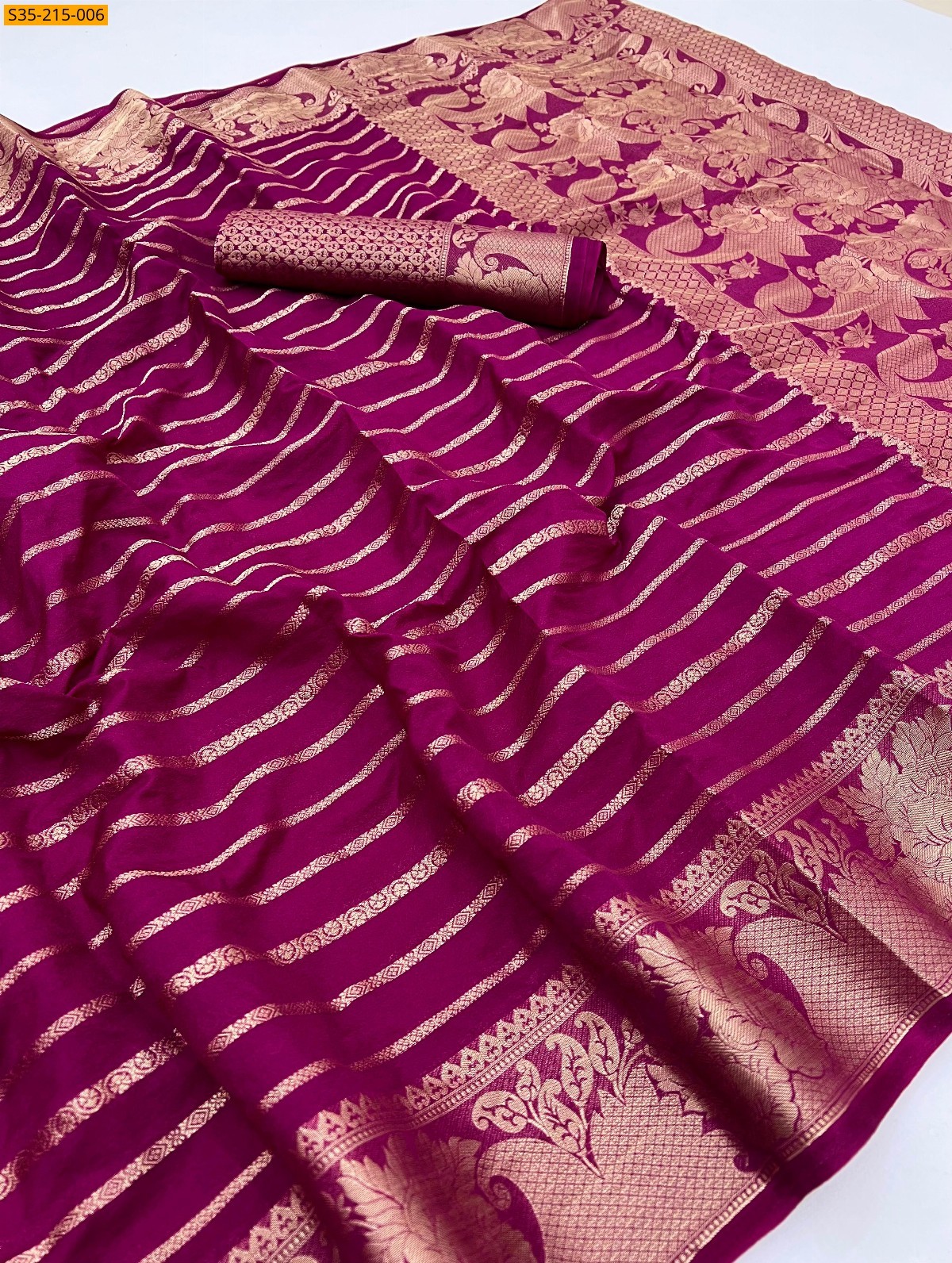 Pink Pure Soft Georgette  sarees