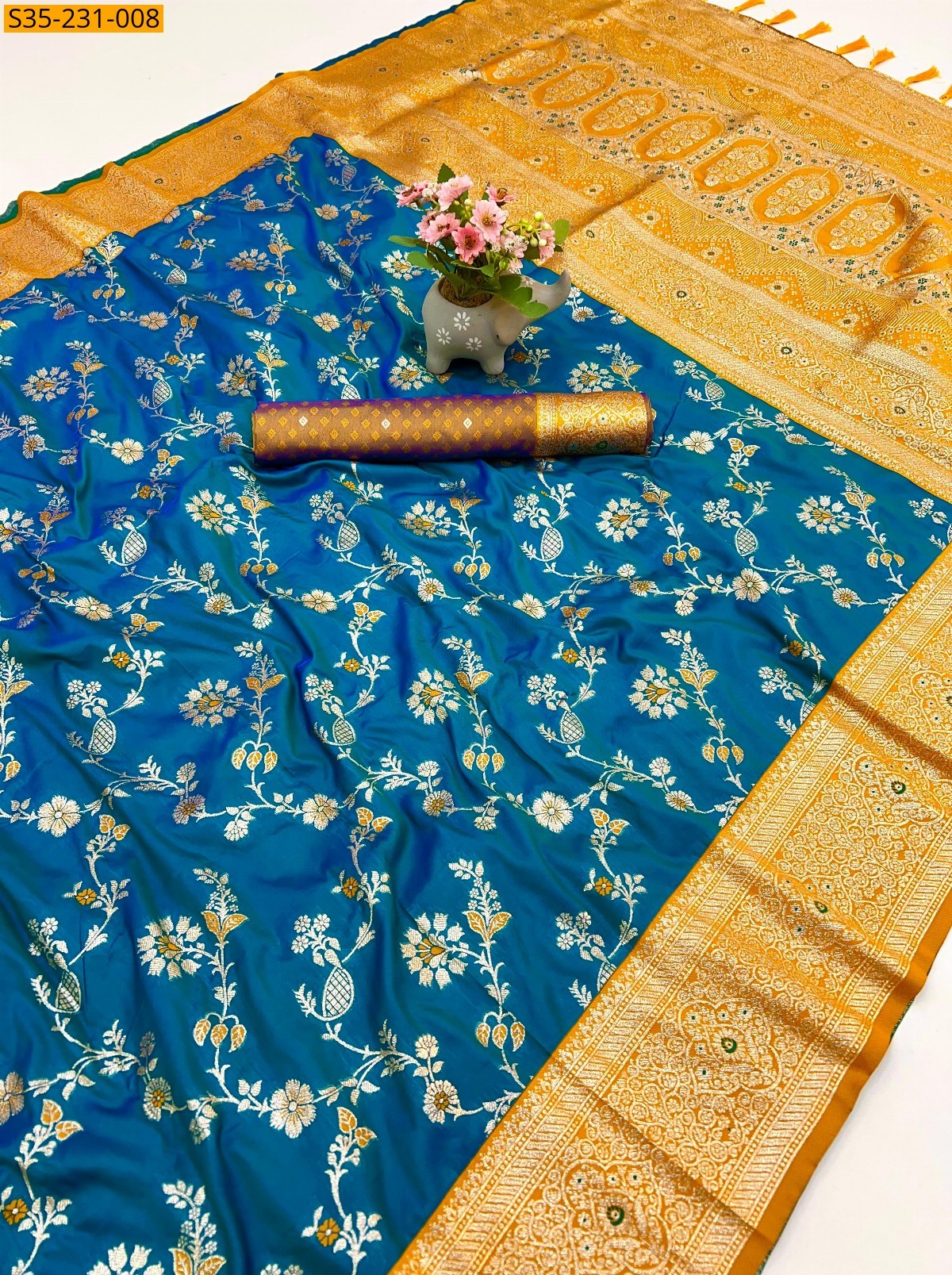 Banarasi Antique Silk Sarees