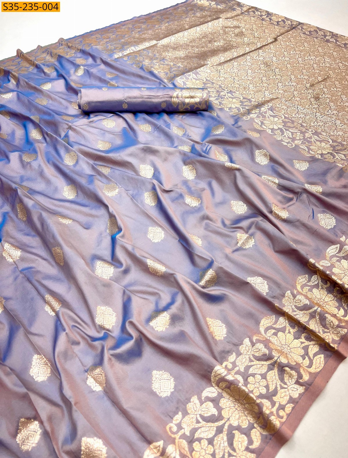 Soft And pure banarasi silk saree 