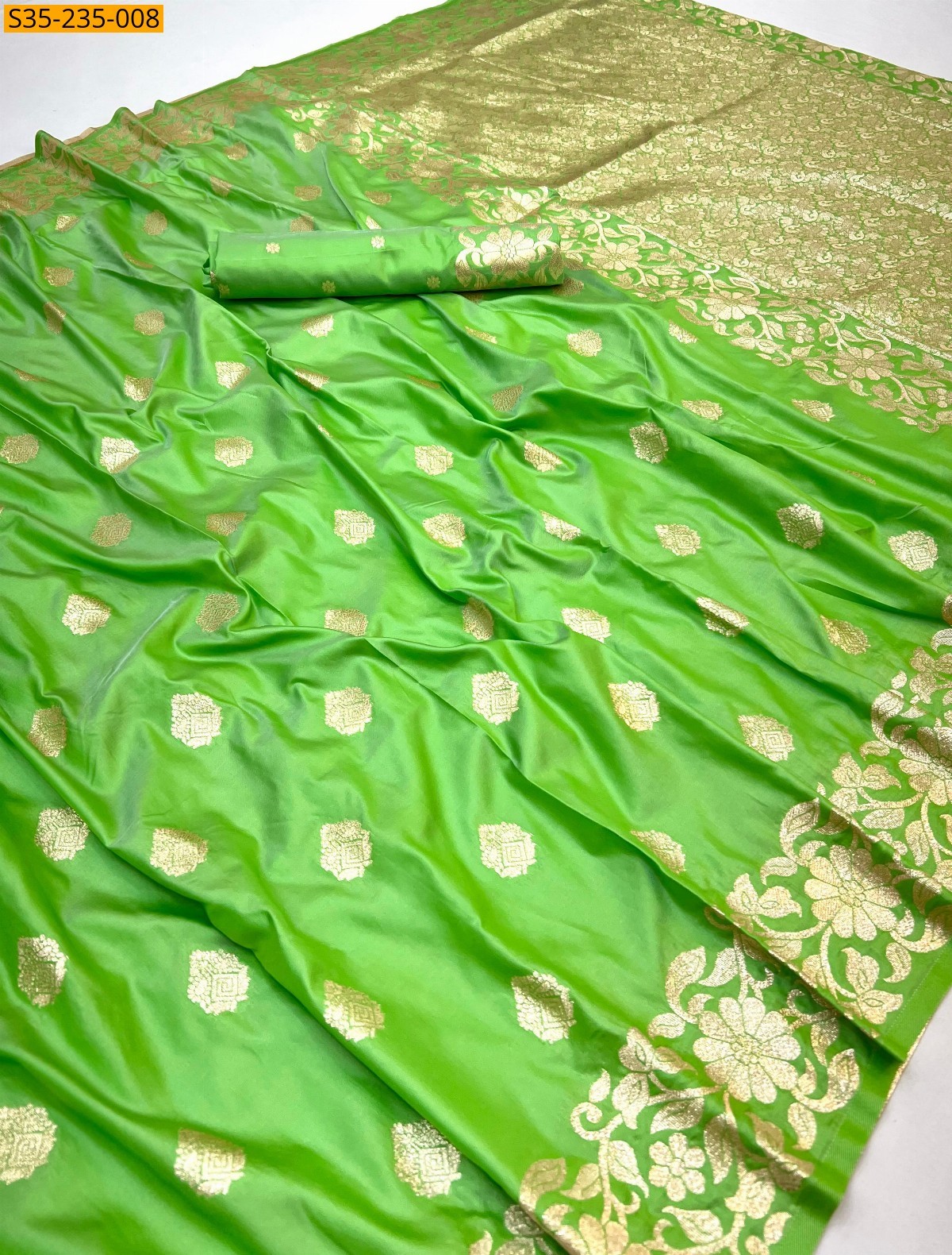 Soft And pure banarasi silk saree 
