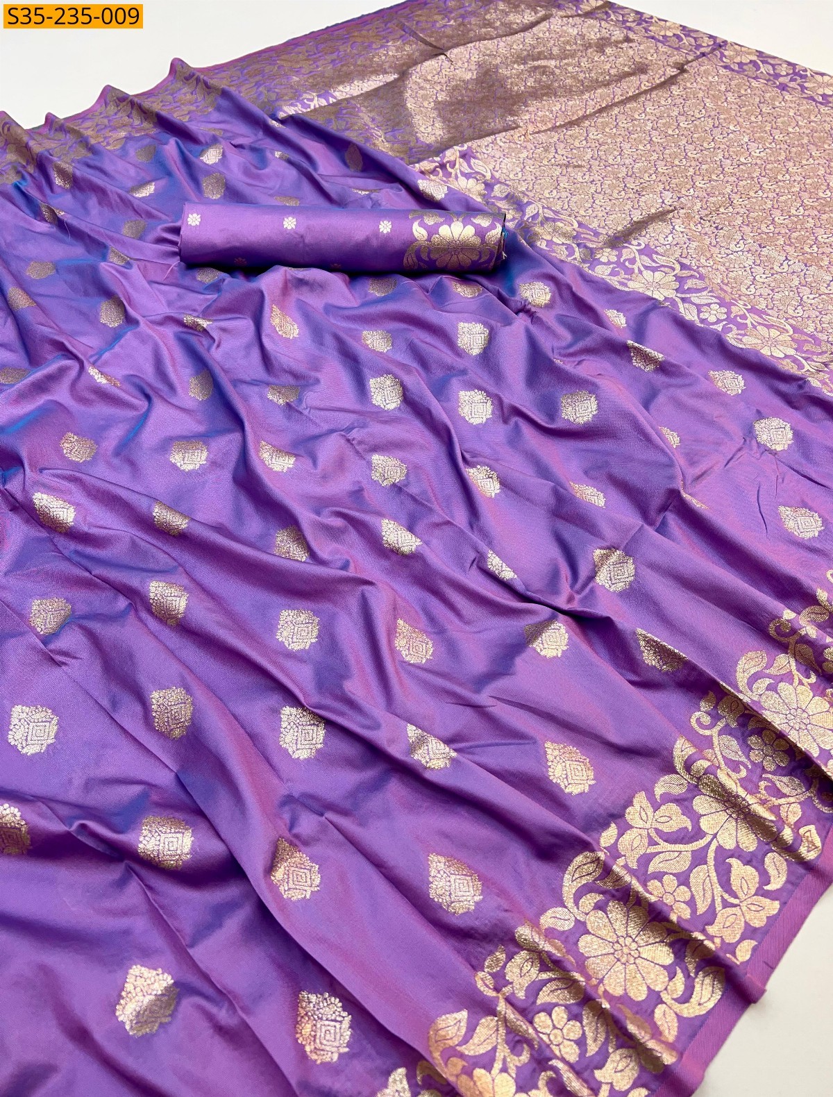 Soft And pure banarasi silk saree 