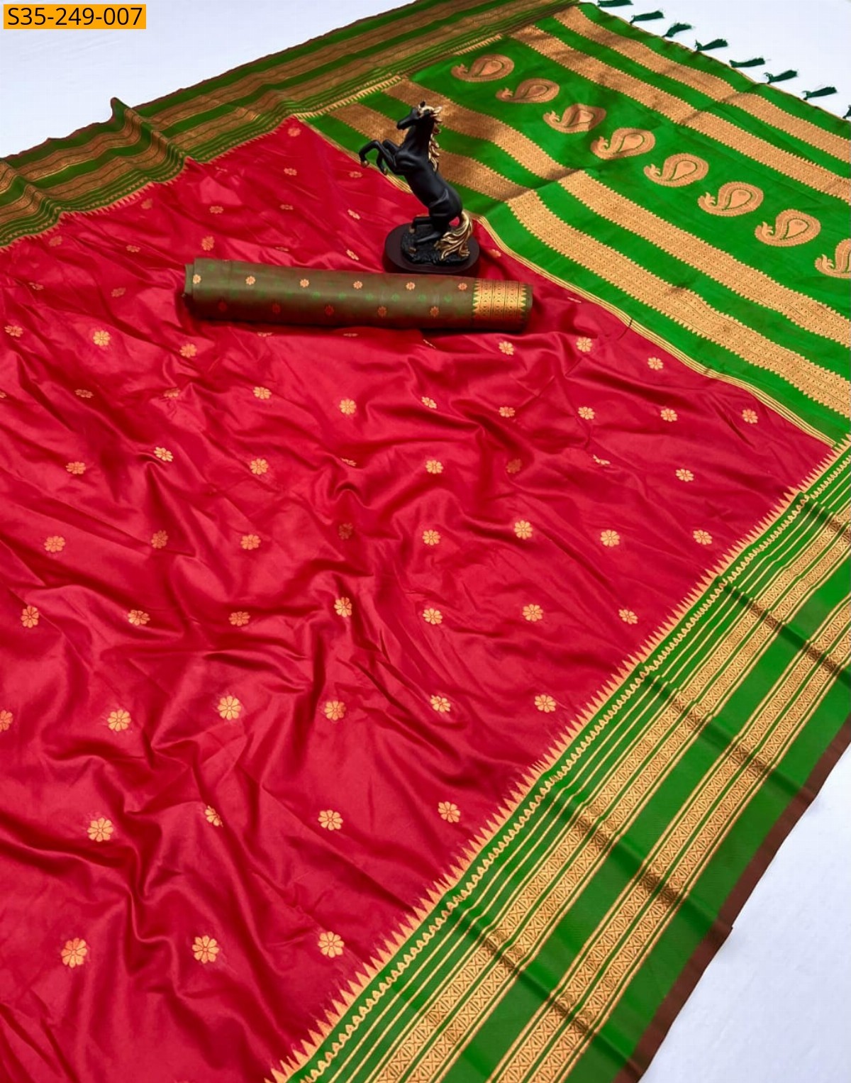 Pink Fancy kanjivuram silk saree 