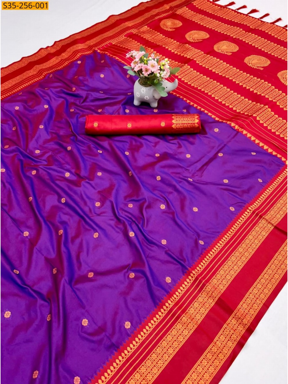 Fancy soft silk  saree