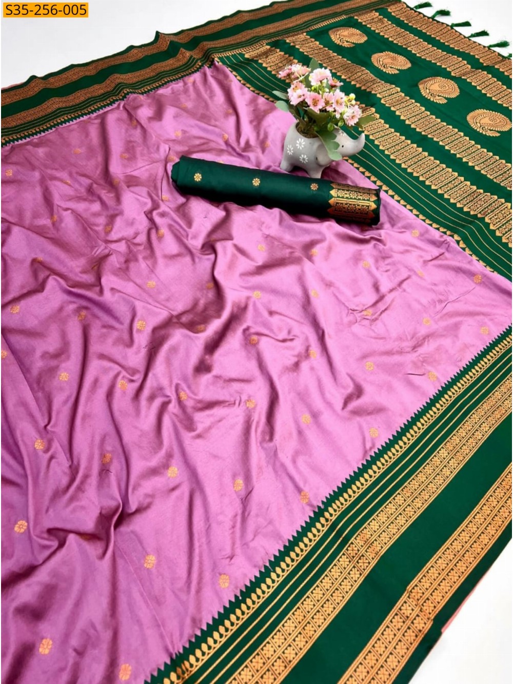 Fancy soft silk  saree