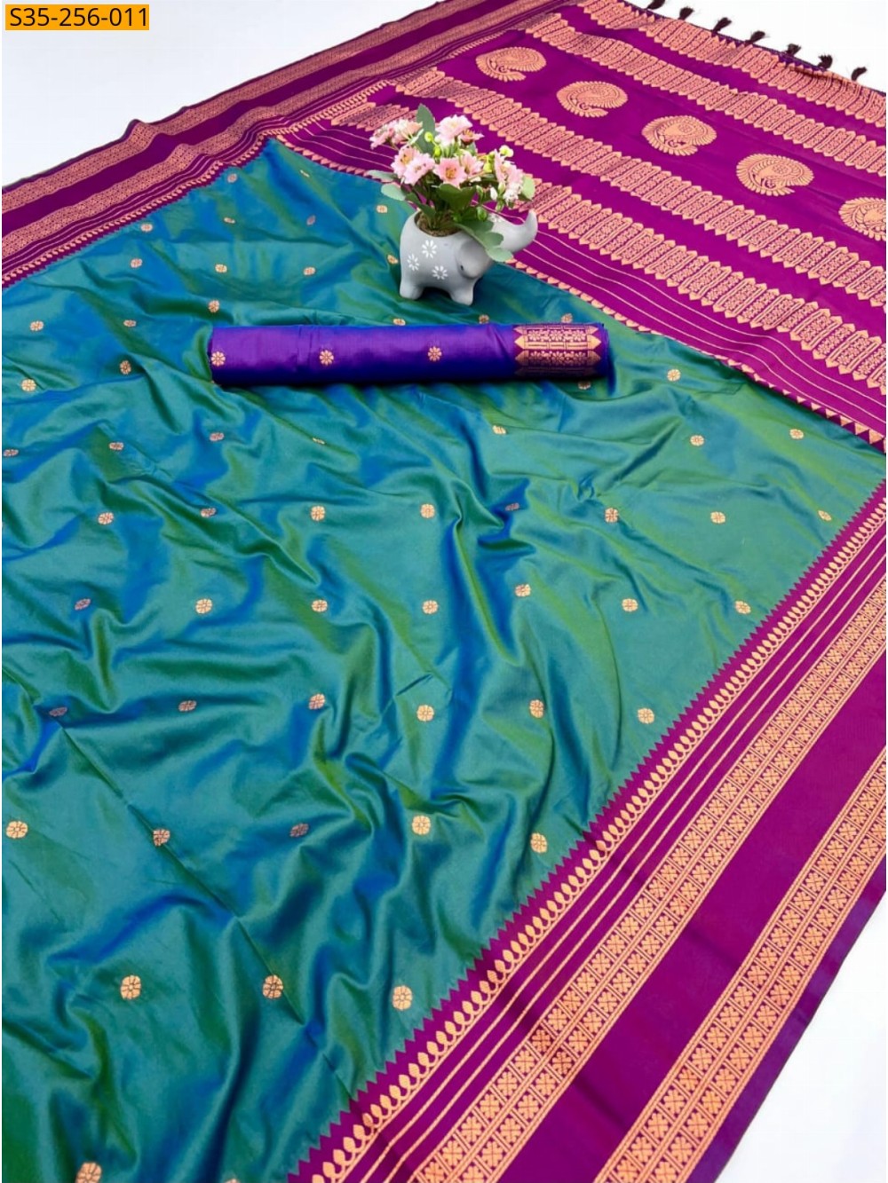 Fancy soft silk  saree