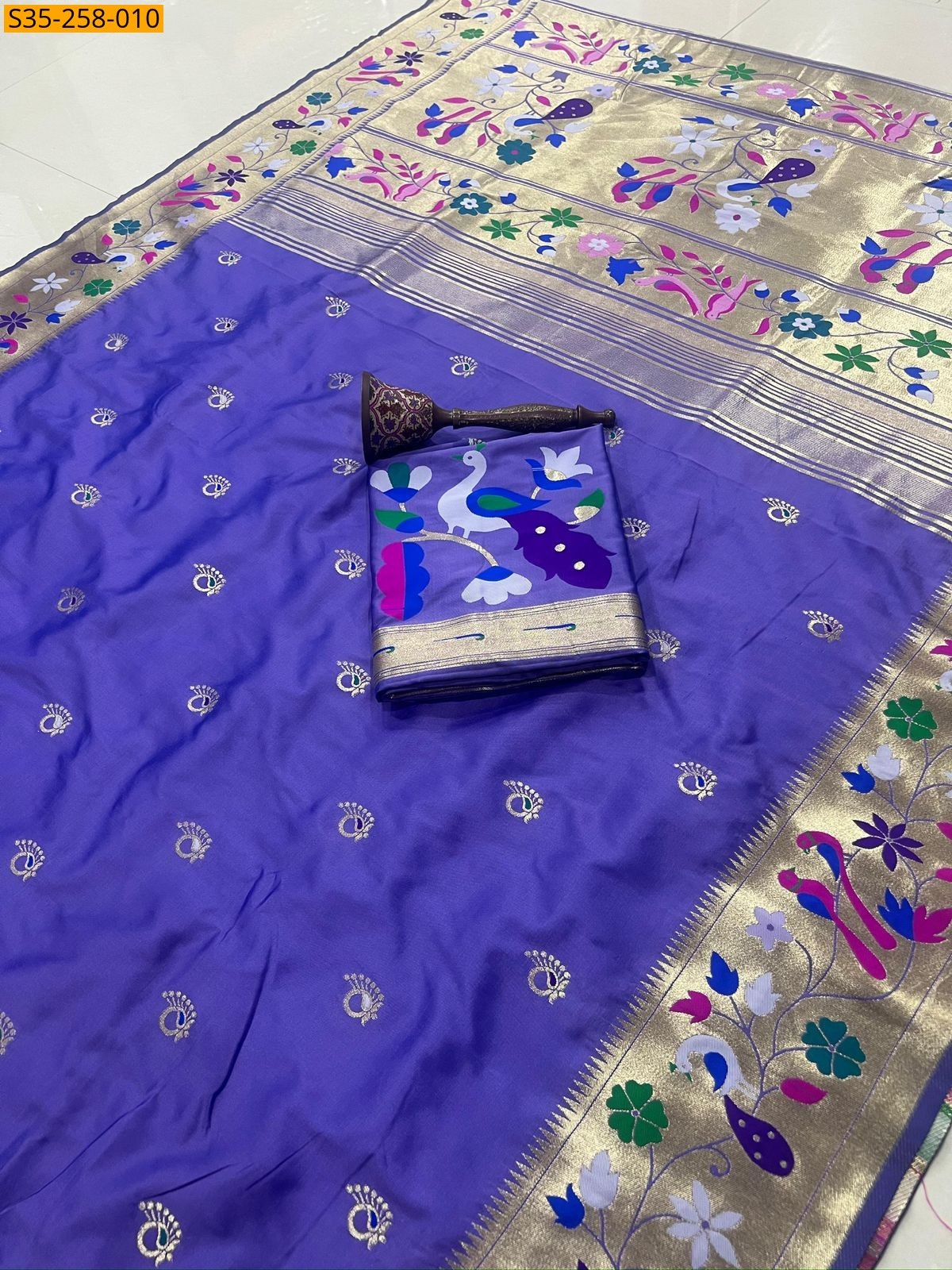 Fancy Paithani silk saree 