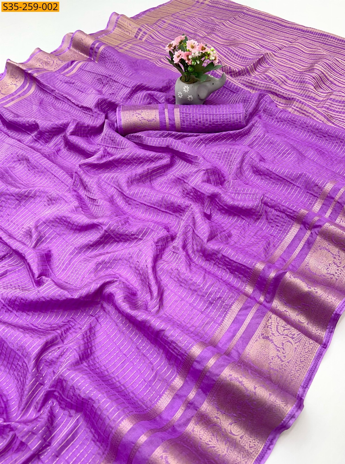 Fancy Georgette saree 