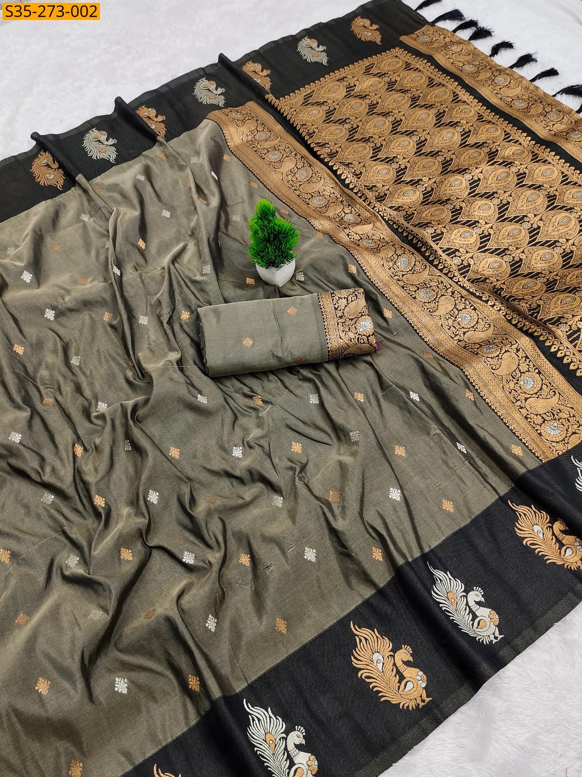 Fancy soft silk saree