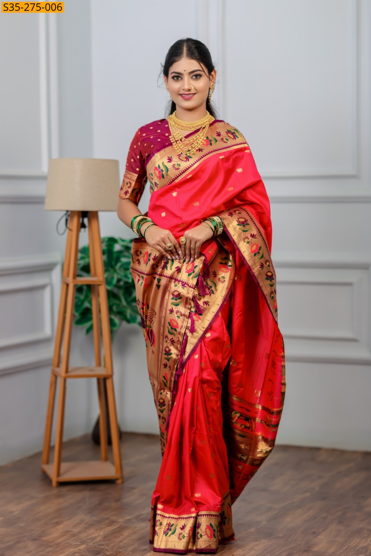 Fancy Paithani Silk Saree