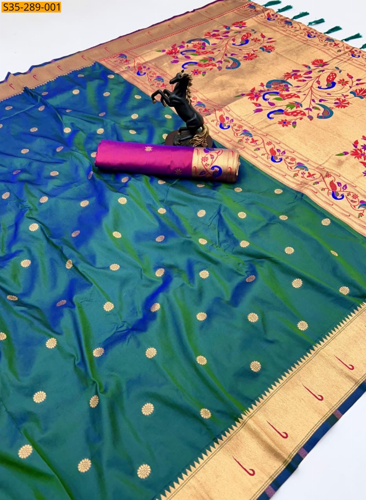Fancy Paithani Silk Saree