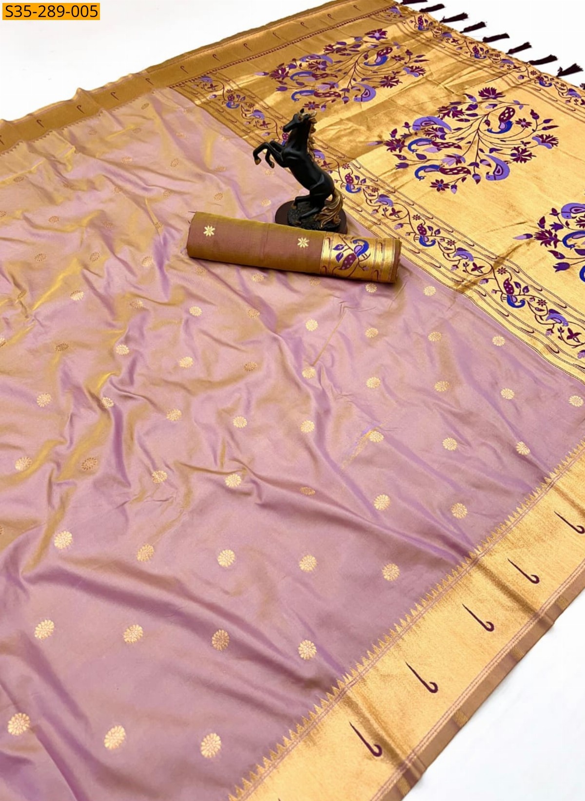 Fancy Paithani Silk Saree