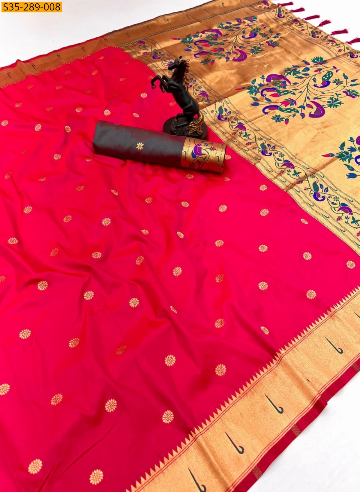 Fancy Paithani Silk Saree