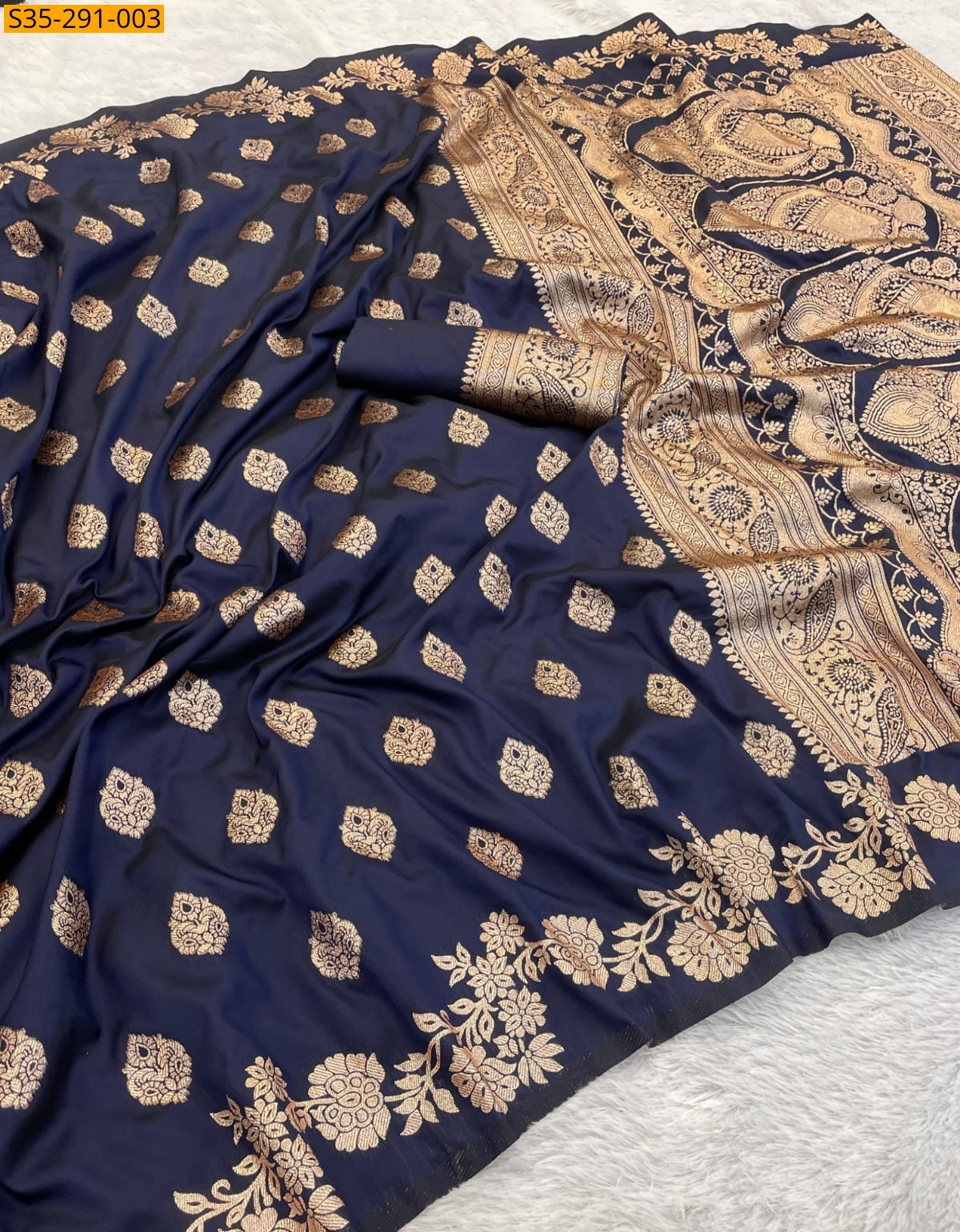 Fancy Banarasi silk sarees