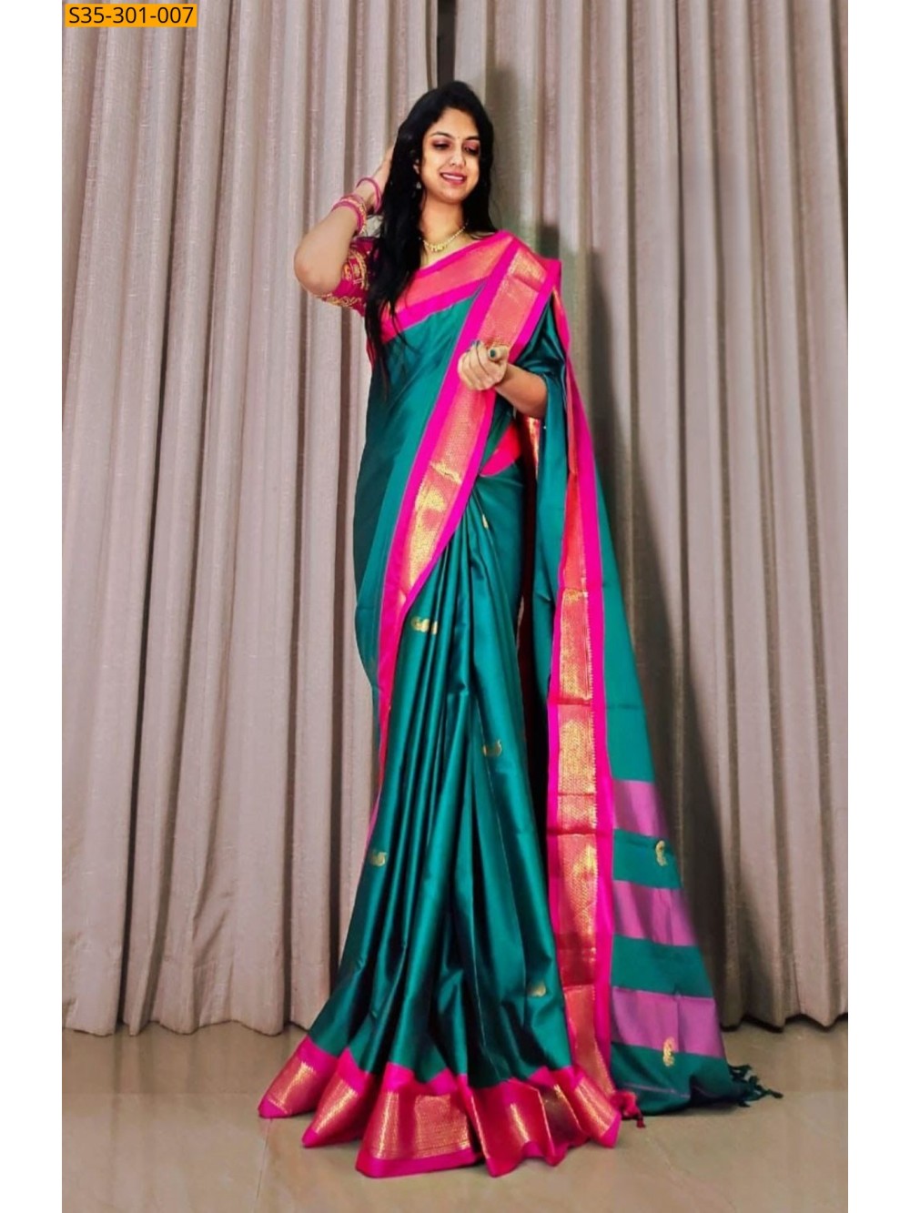 Mercerised Cotton Silk sarees