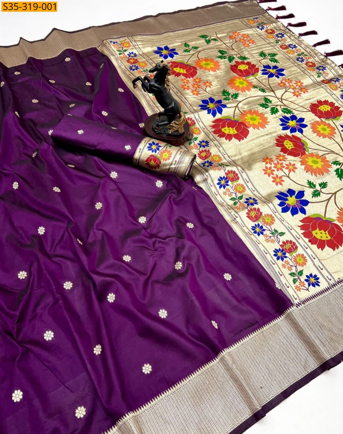 Fancy Paithani Silk Saree