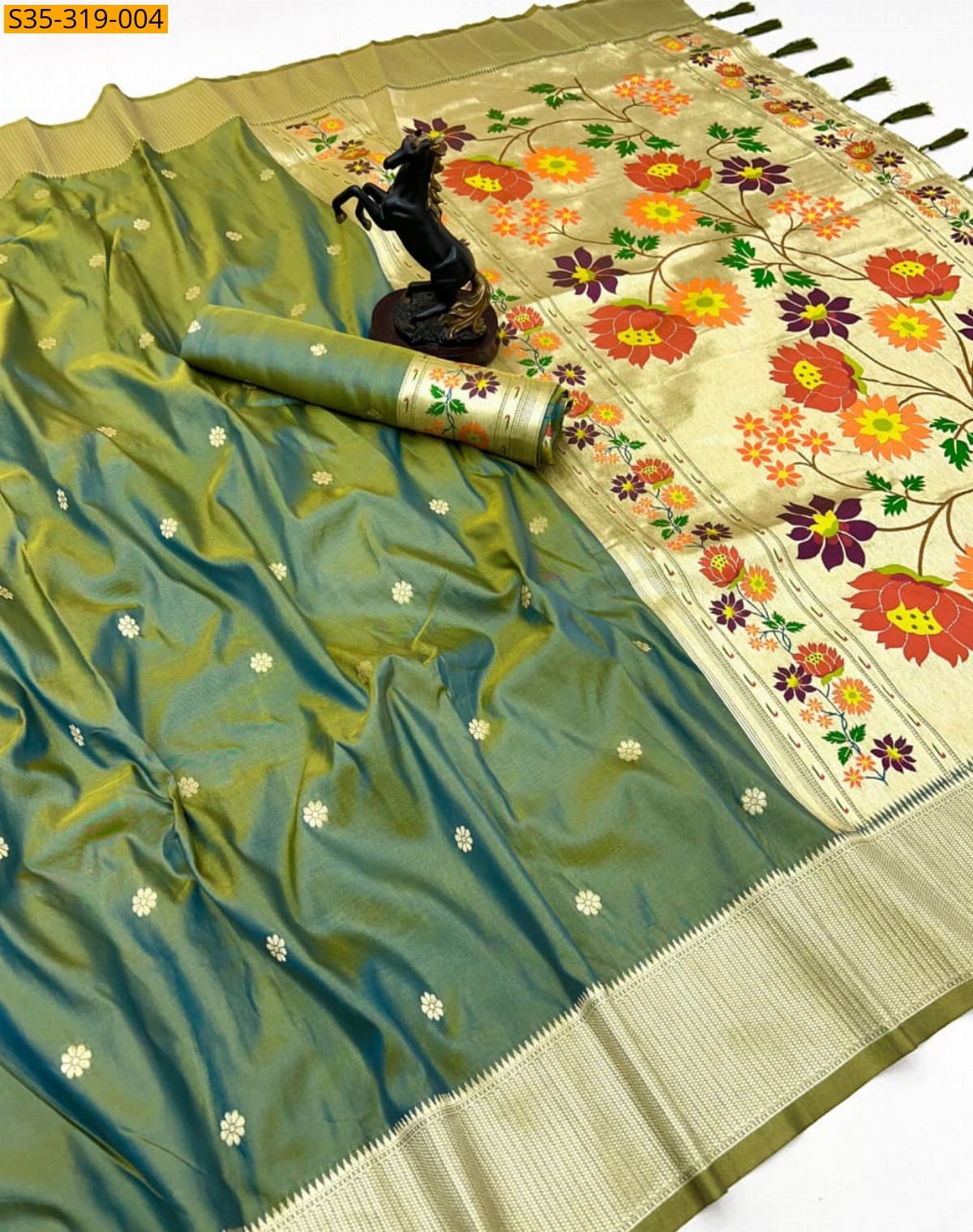 Fancy Paithani Silk Saree