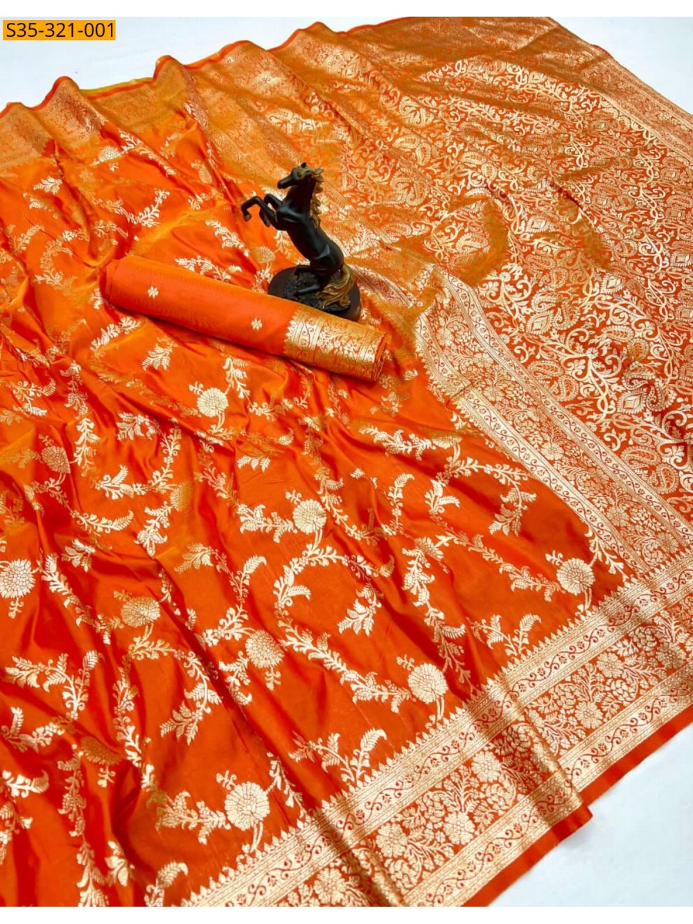 Banarasi soft silk saree