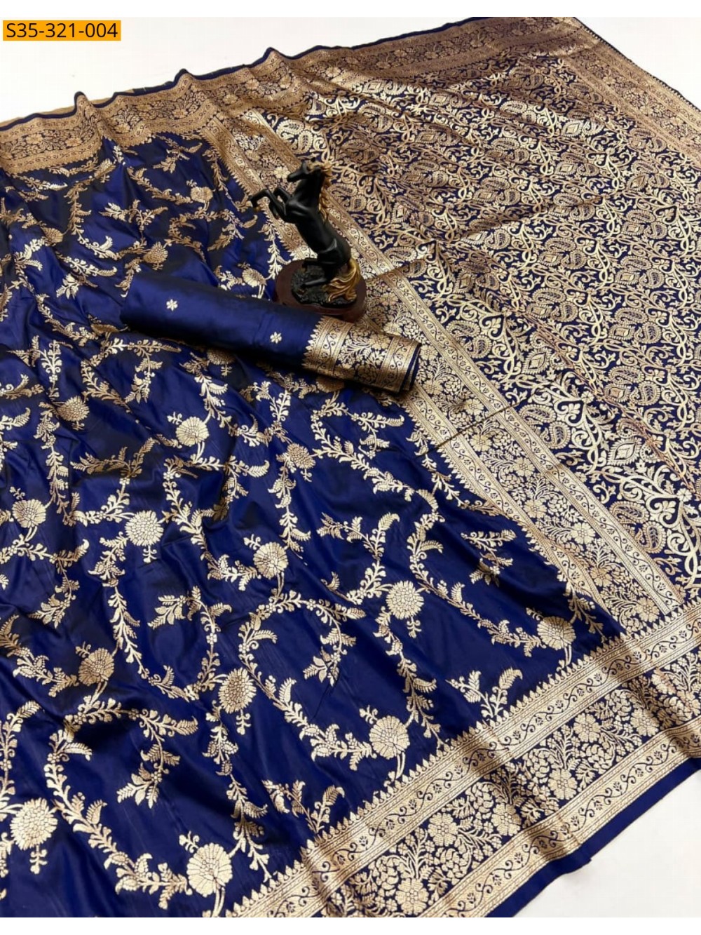 Banarasi soft silk saree