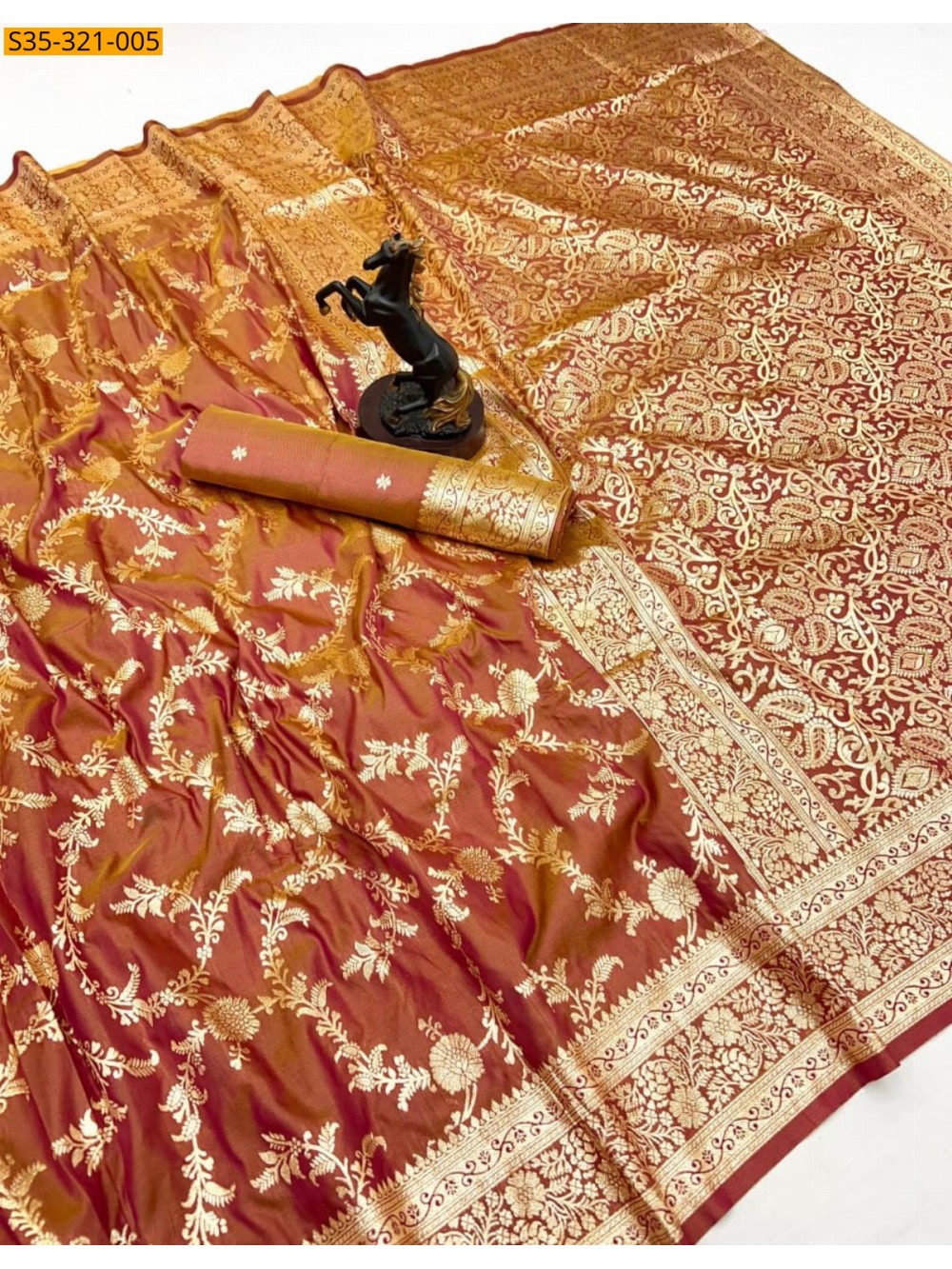 Banarasi soft silk saree