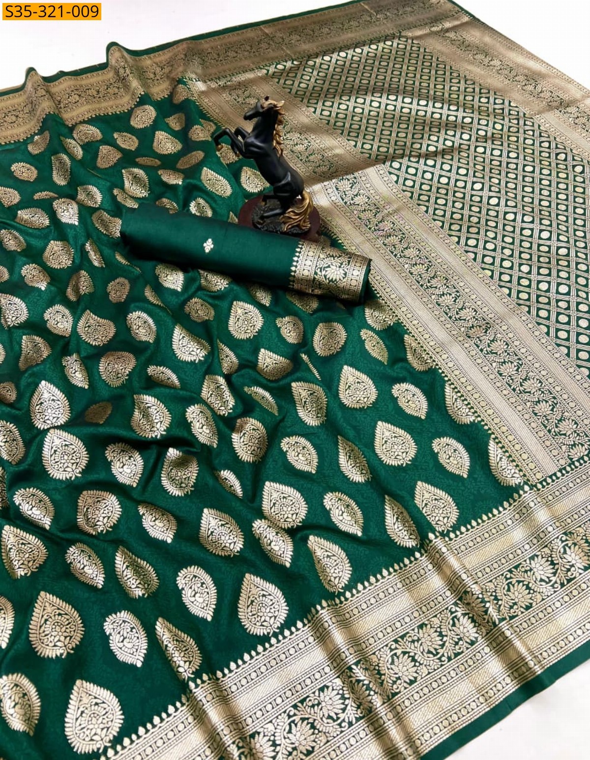 Banarasi soft silk saree